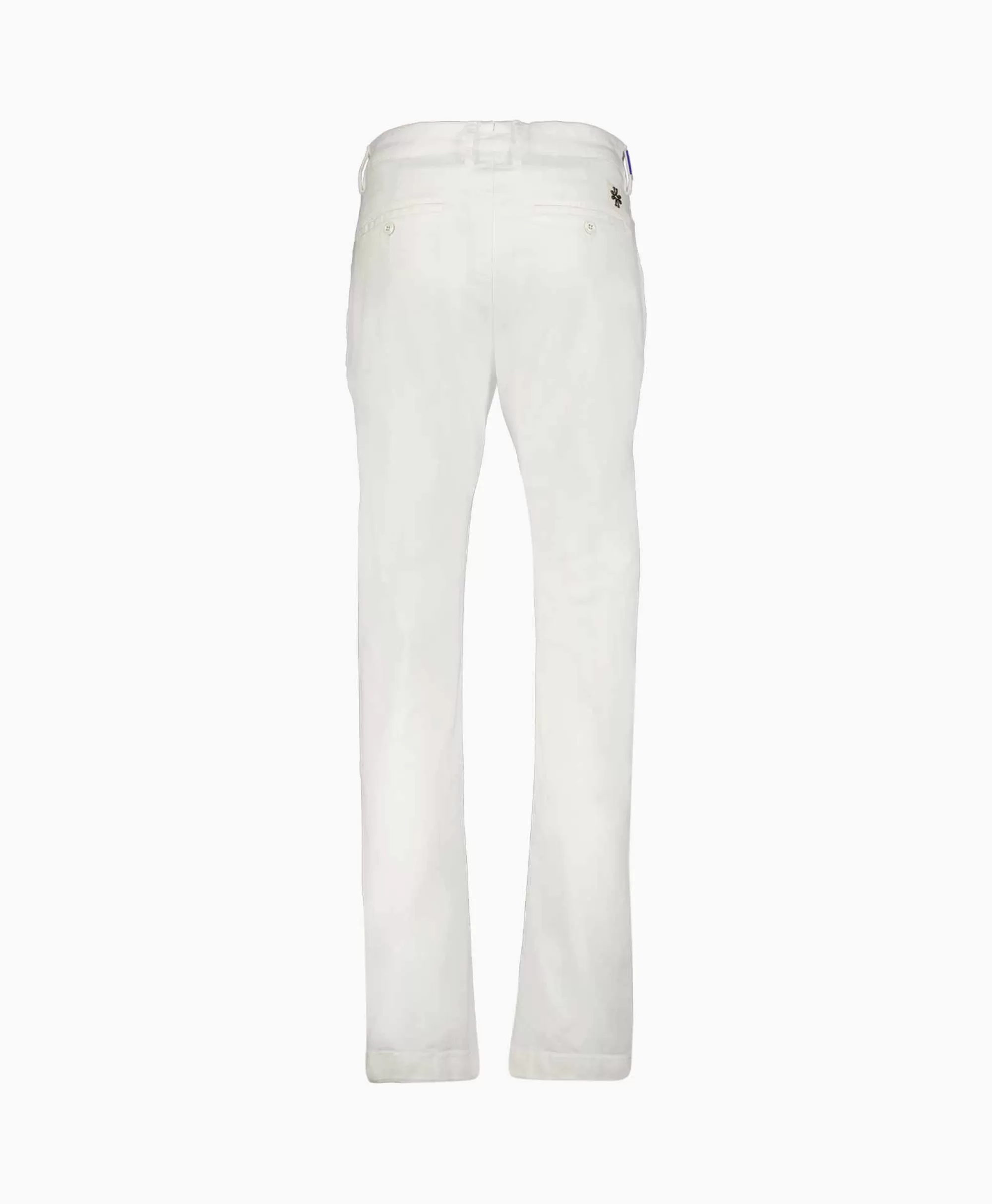 Broeken*Jacob Cohen Pantalon Slim Fit Bobby Off White