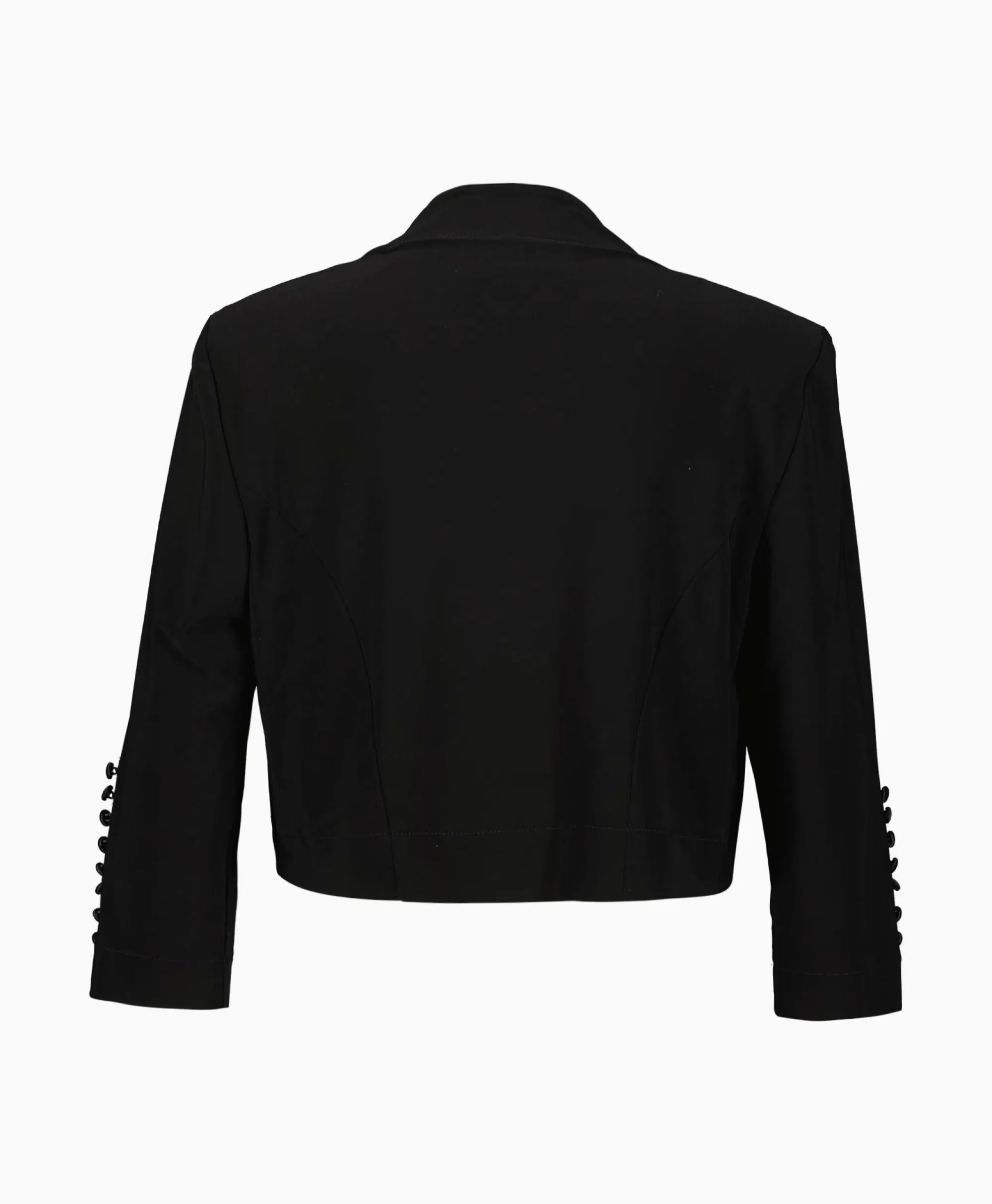 Blazers*Joseph Ribkoff Vest Bolero Zwart