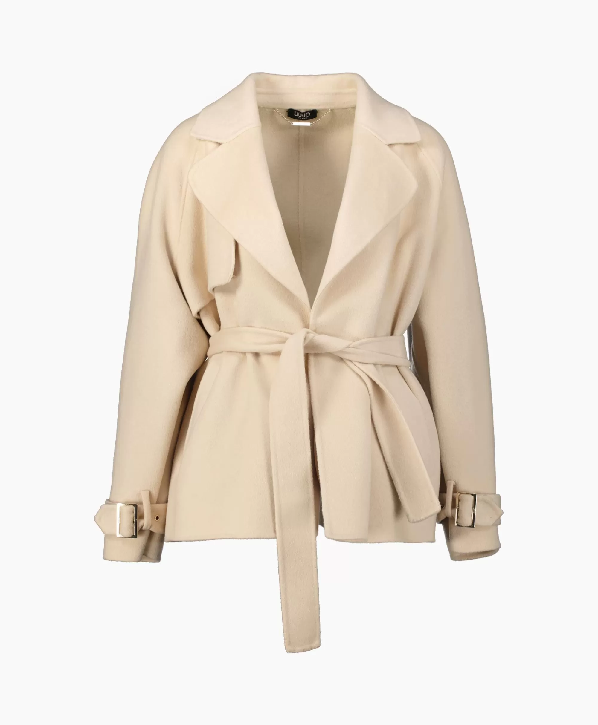 Blazers*Liu Jo Blazer Trench Cropped Zand