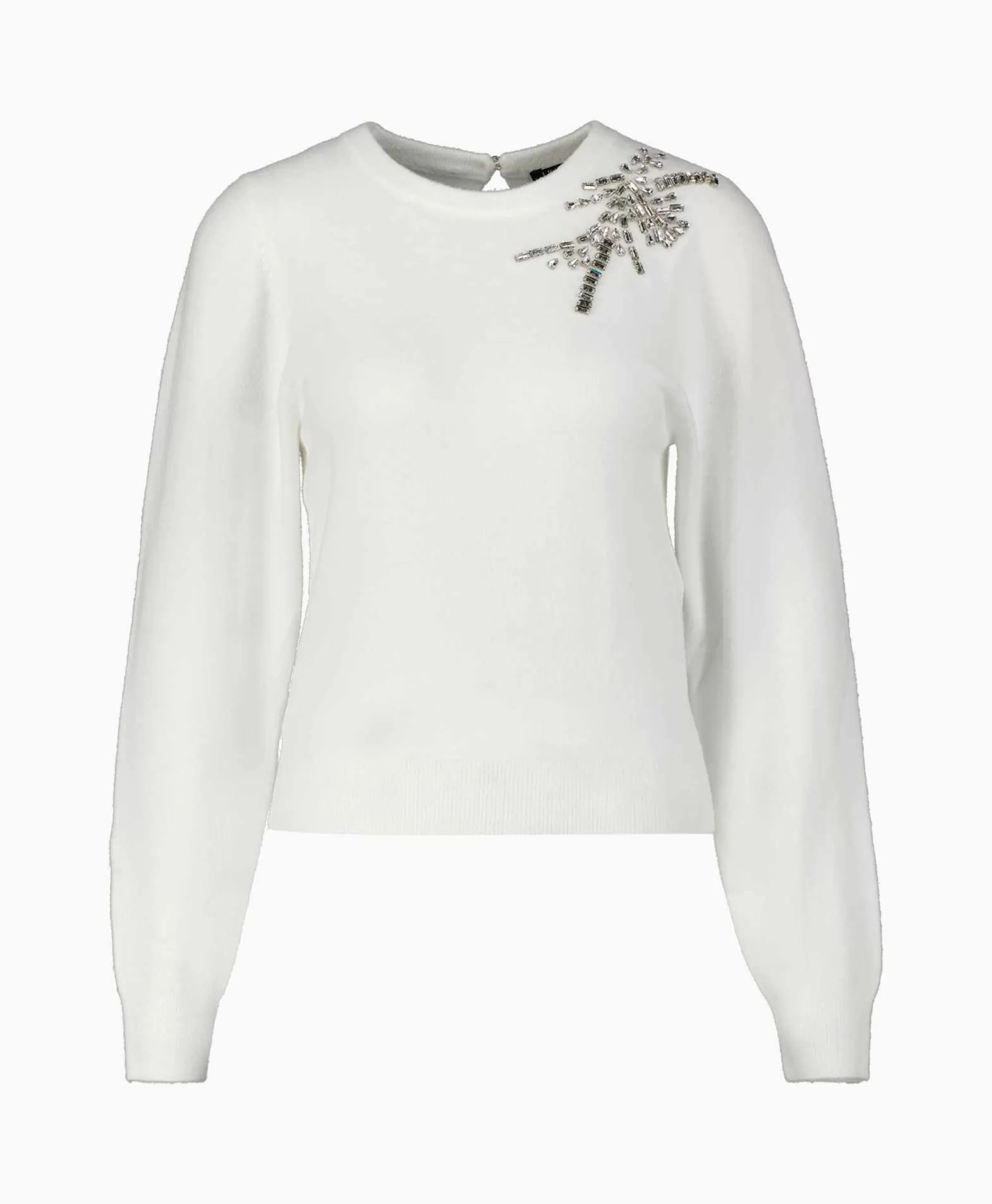 Truien*Liu Jo Blouse Sweater Wit