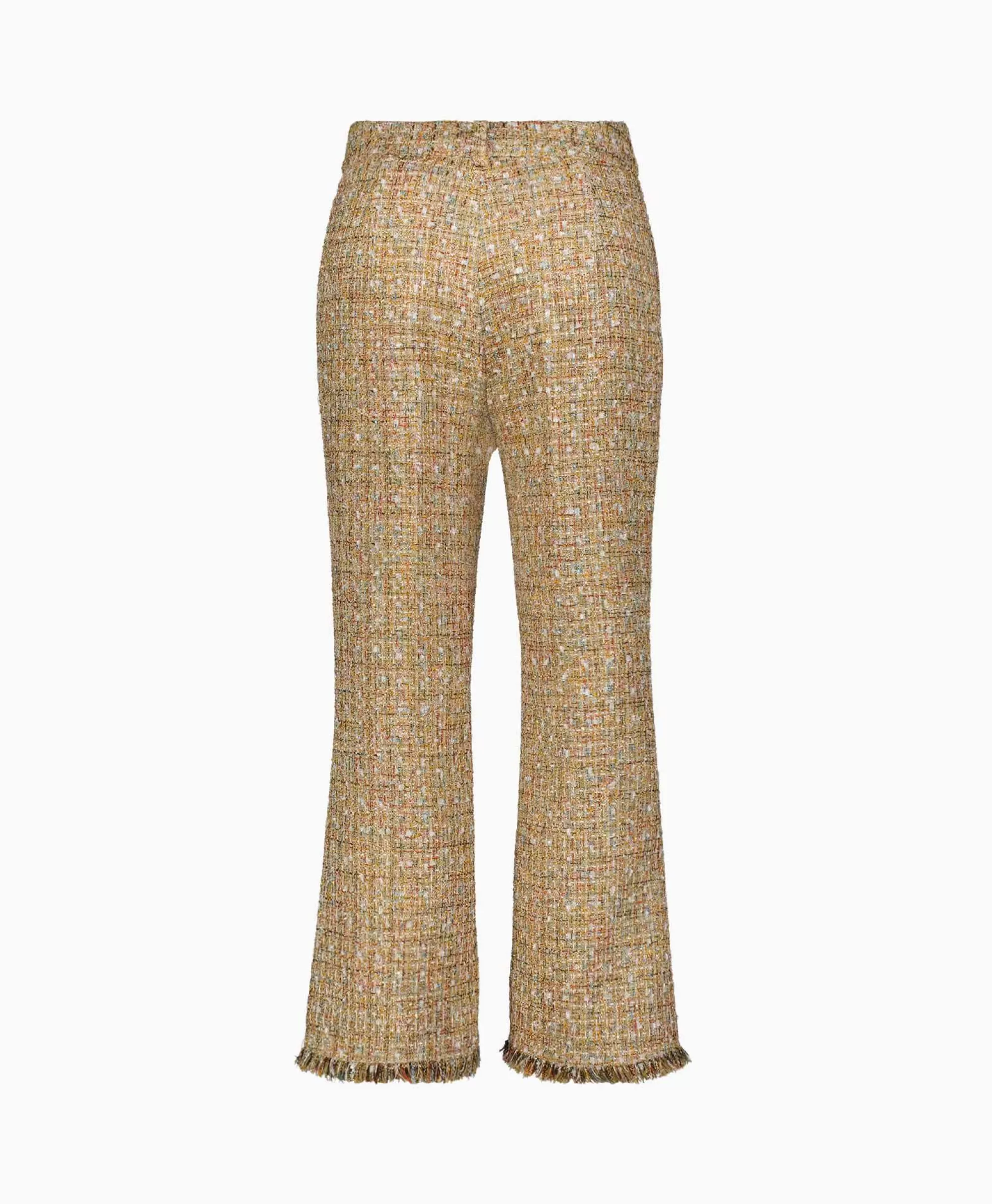 Broeken*Liu Jo Flared Broek Pant. Sfrangiato Beige