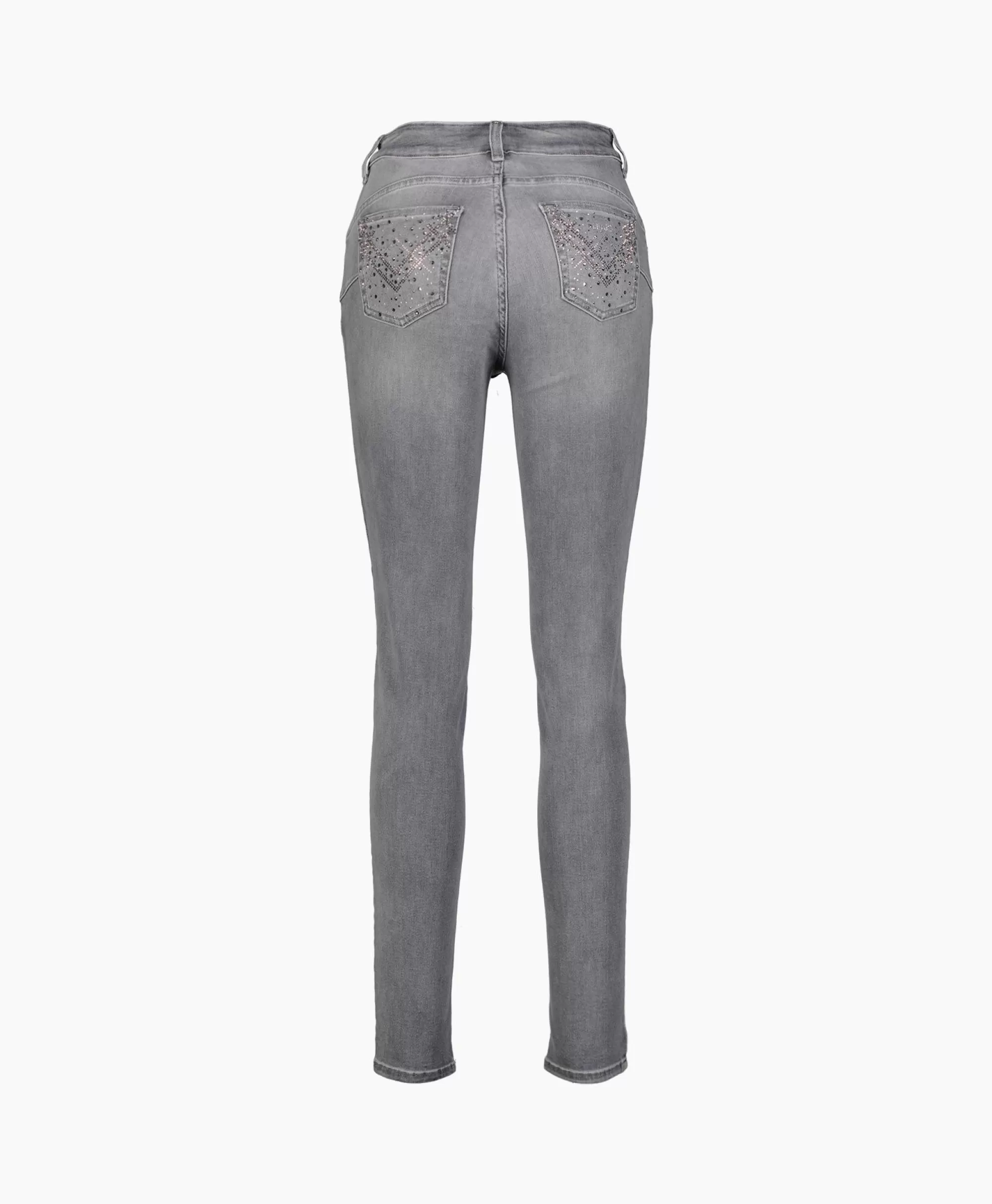 Broeken*Liu Jo Jeans B. Up Divine H.W. Licht Grijs