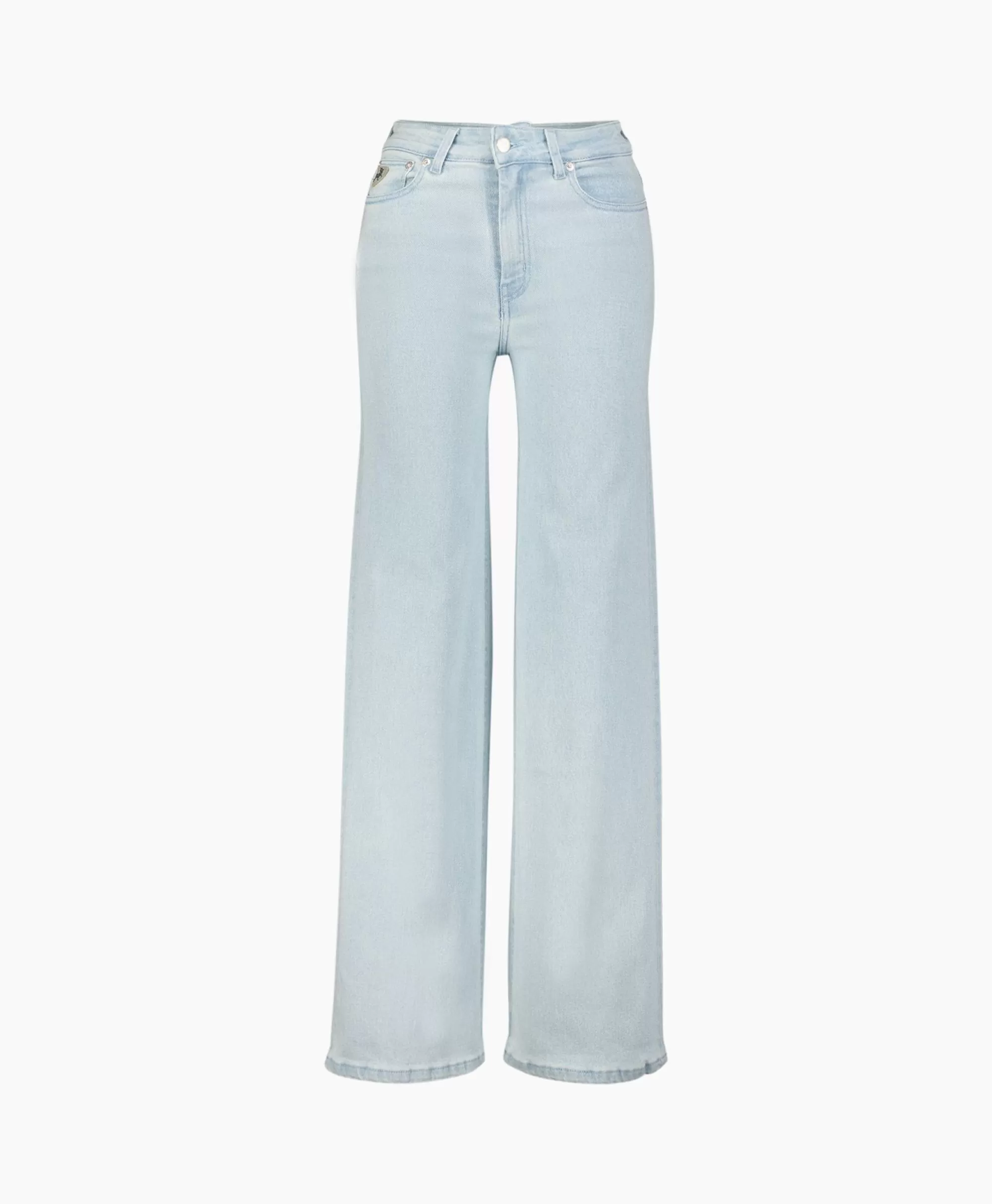 Broeken*Lois Jeans Palazzo Licht Blauw