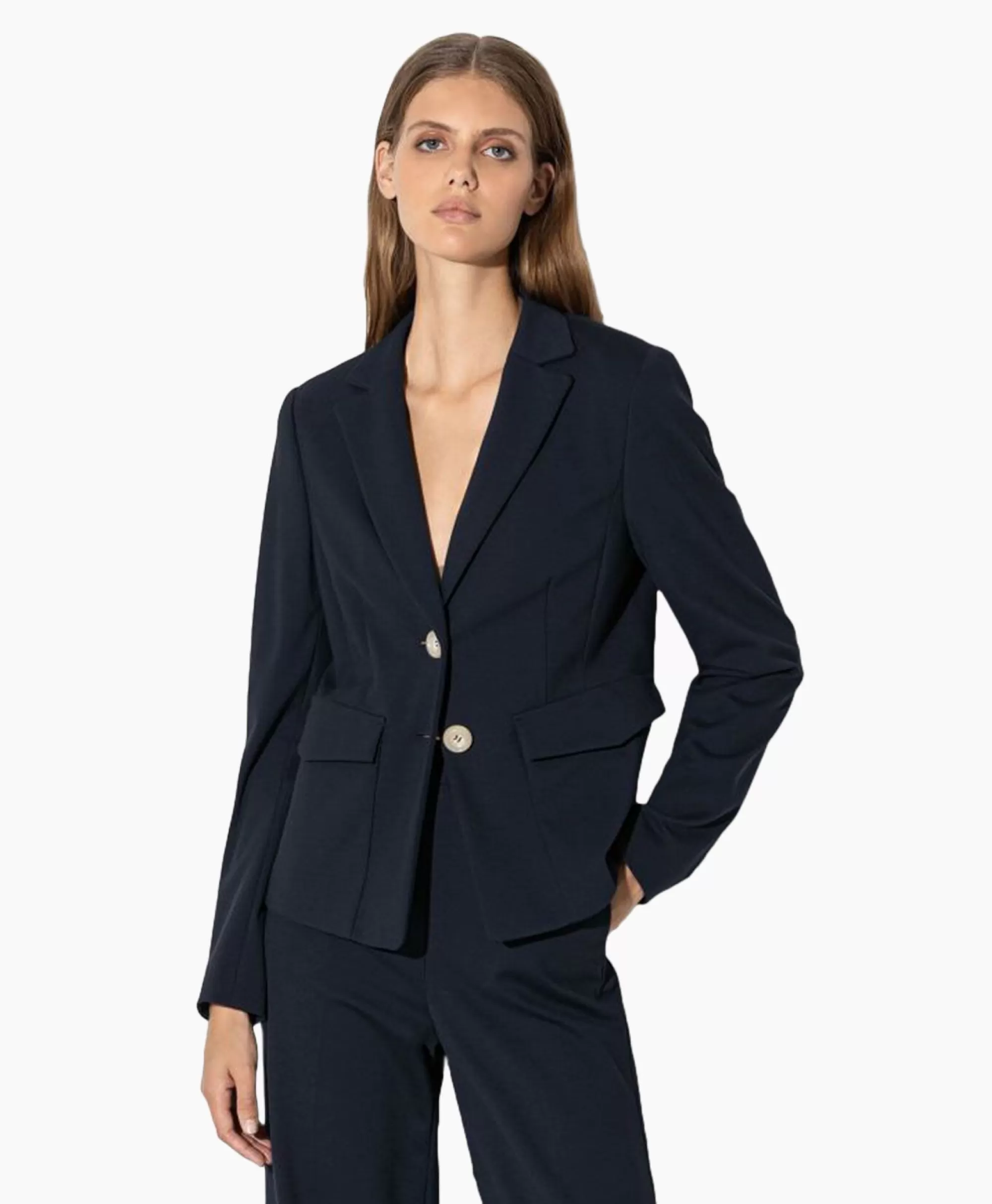 Blazers*Luisa Cerano Blazer 498001/3289-0 Donker Blauw