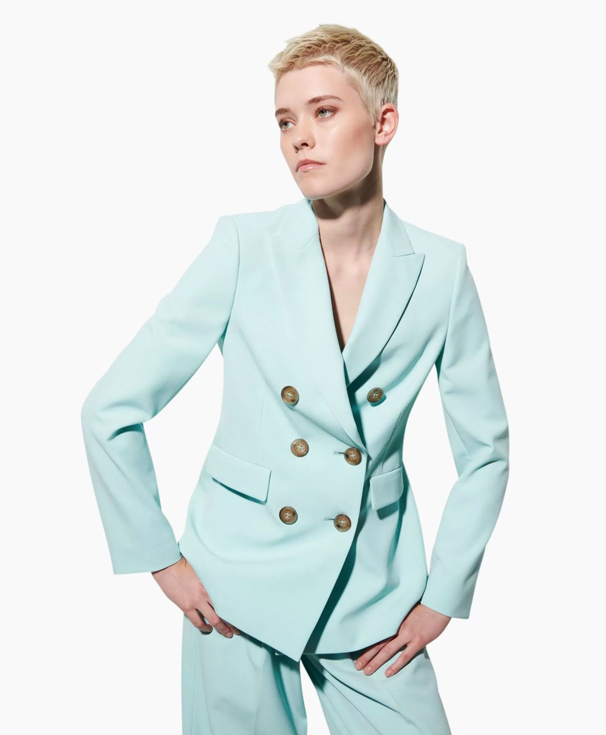 Blazers*Luisa Cerano Blazer 498011/3453-0 Aqua