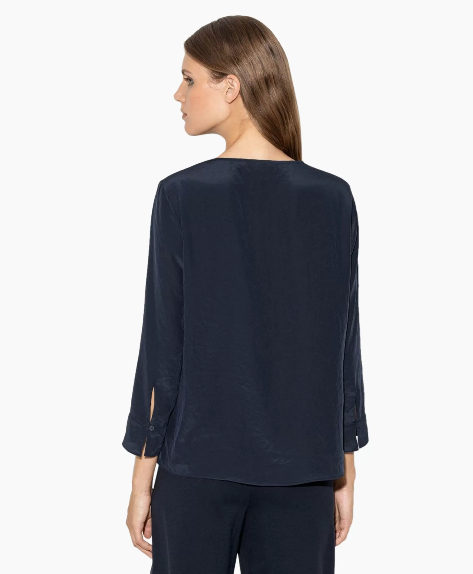 T-Shirts & Tops*Luisa Cerano Blouse 297504/3597-0 Donker Blauw