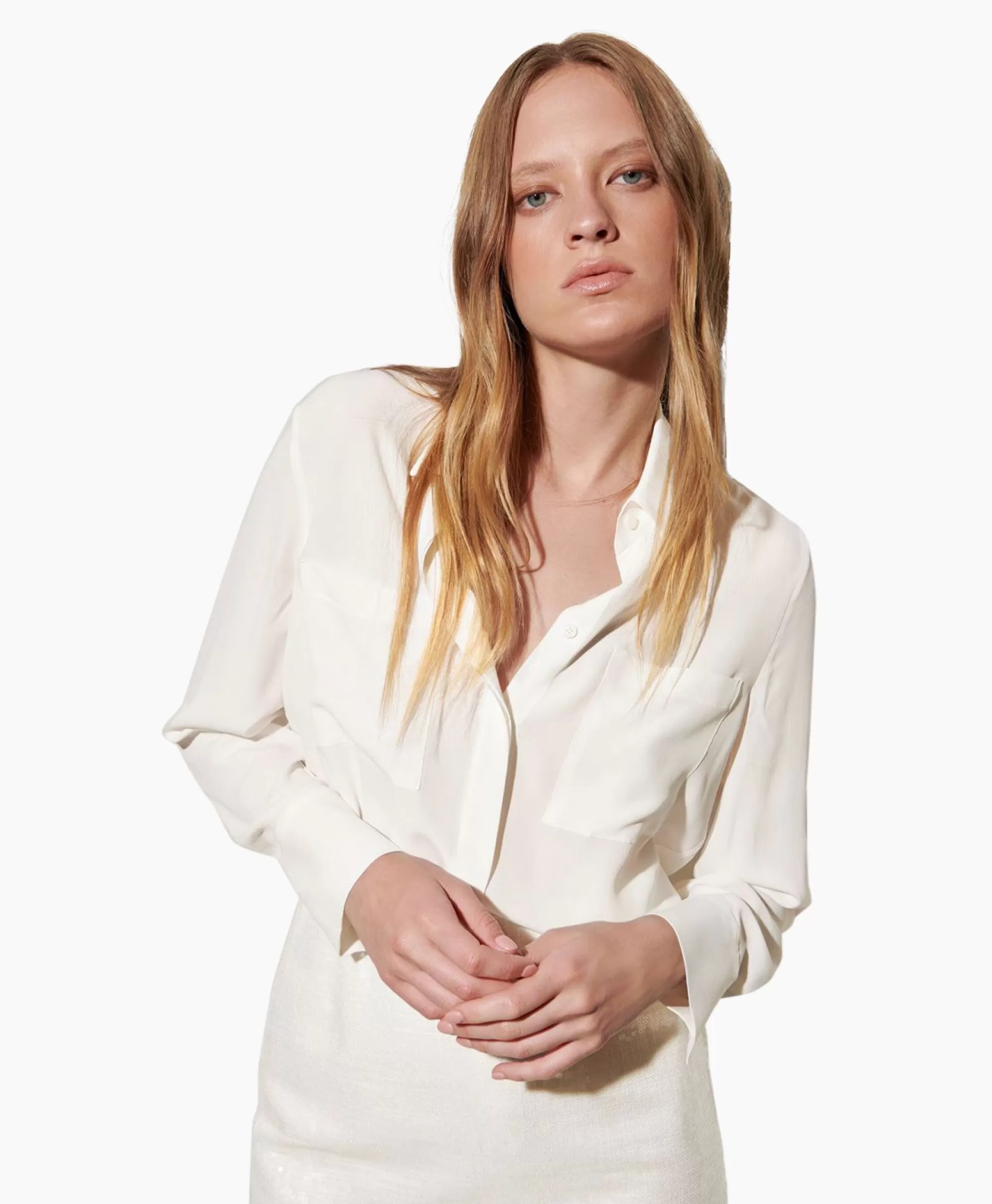 Blouses*Luisa Cerano Blouse 298401/2179-0 Off White