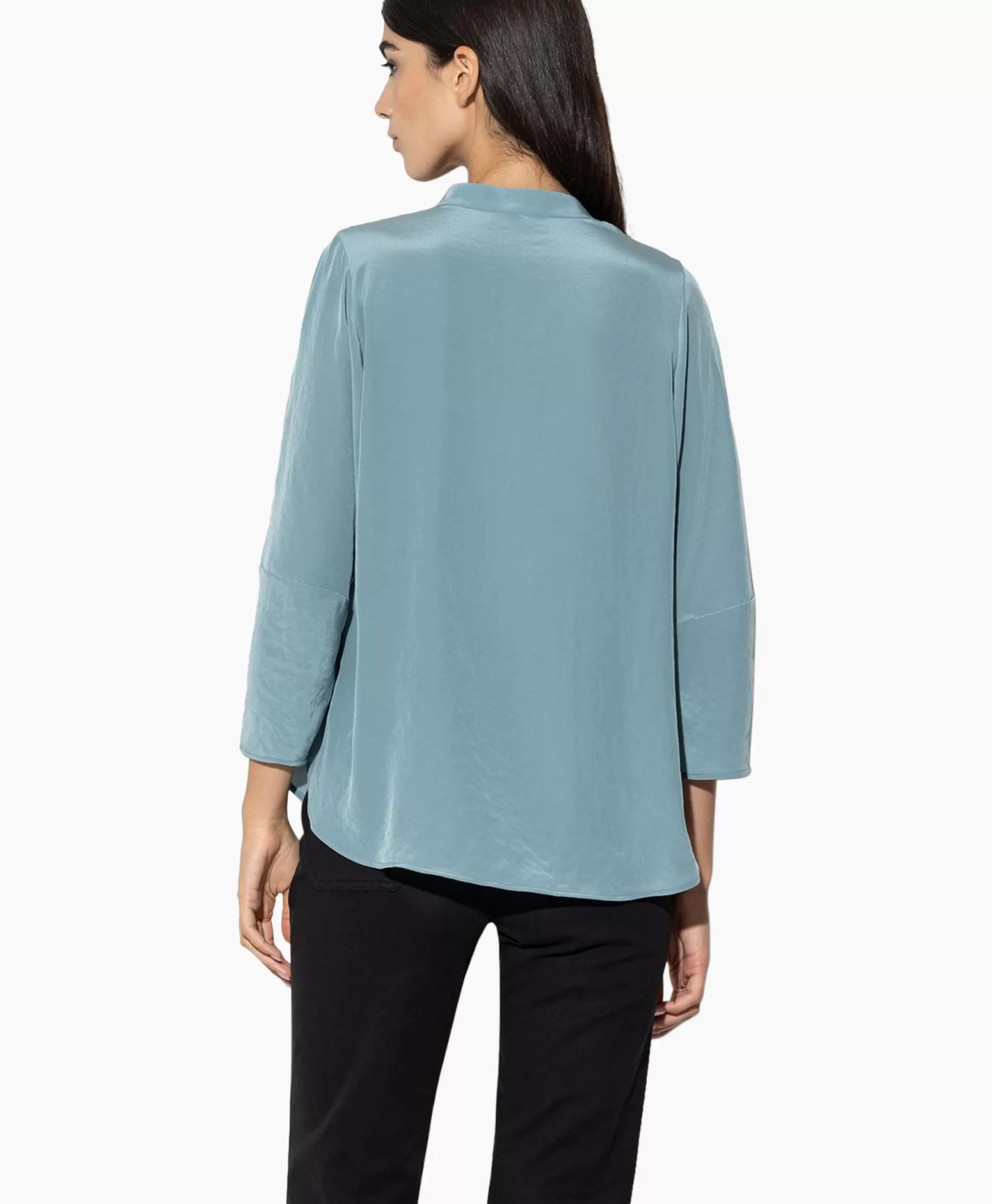 Blouses*Luisa Cerano Blouse 298445/3597-0 Aqua