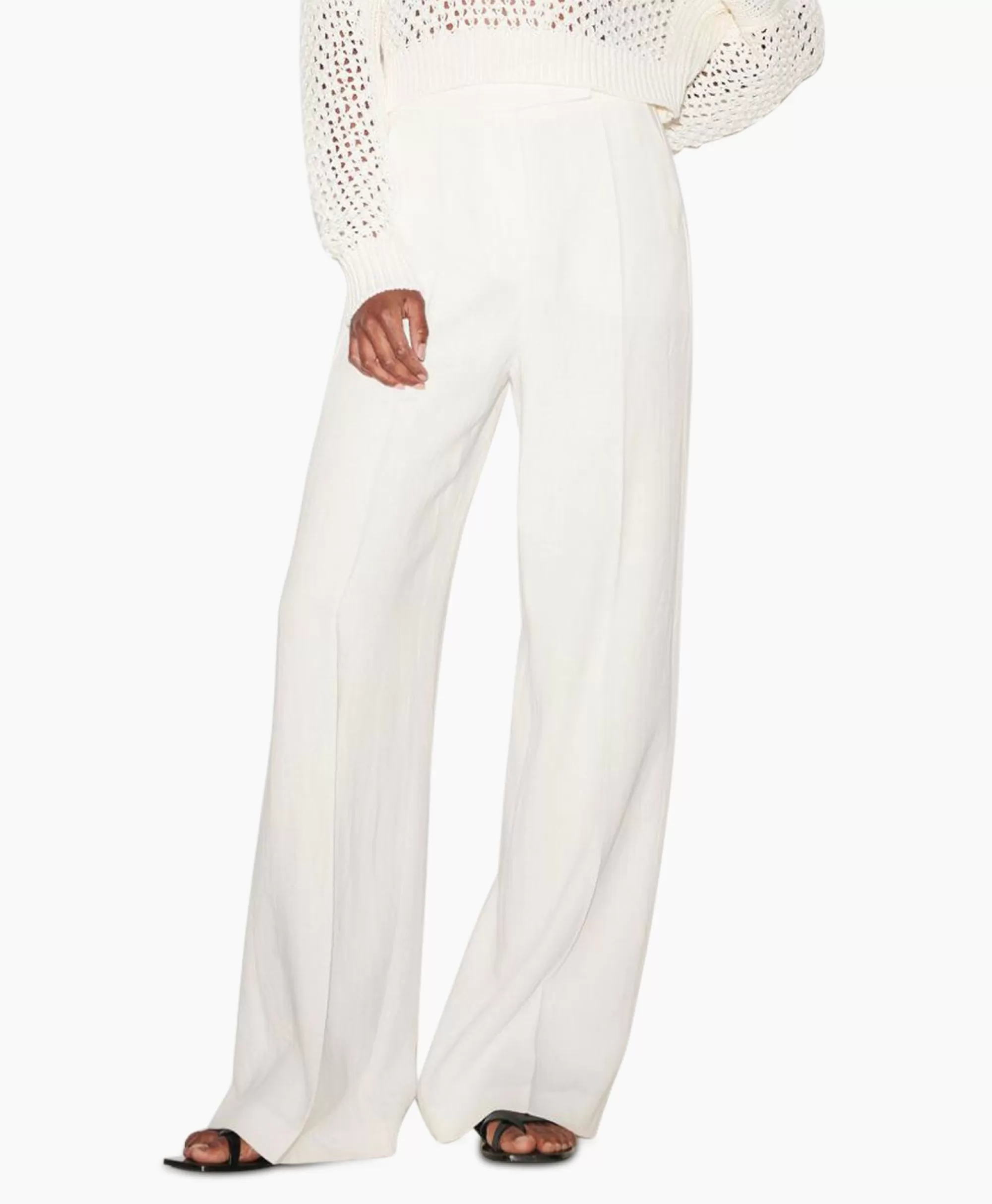 Broeken*Luisa Cerano Broek 698634/3503-0 Off White