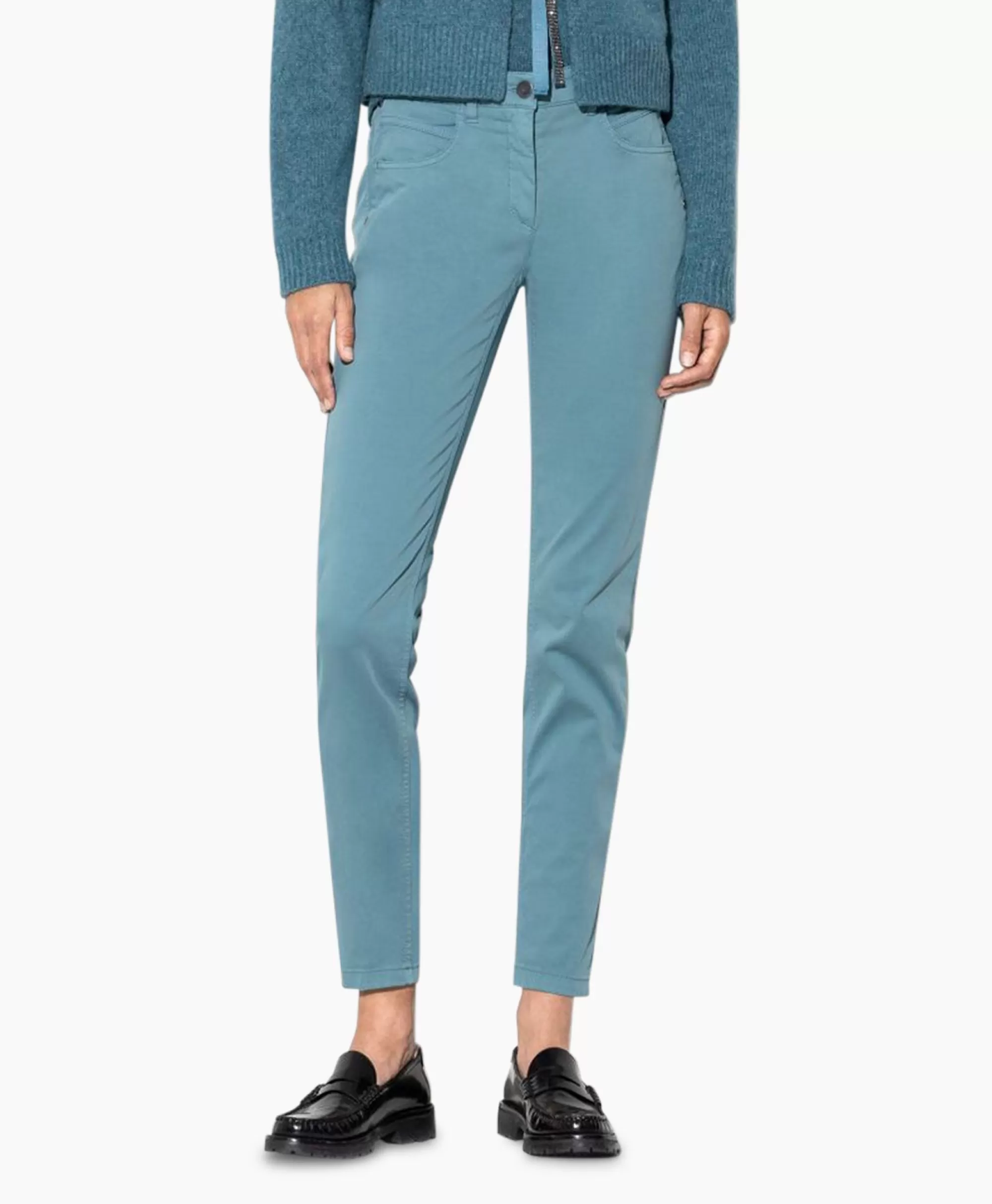 Broeken*Luisa Cerano Jeans 697600/1883-0 Aqua