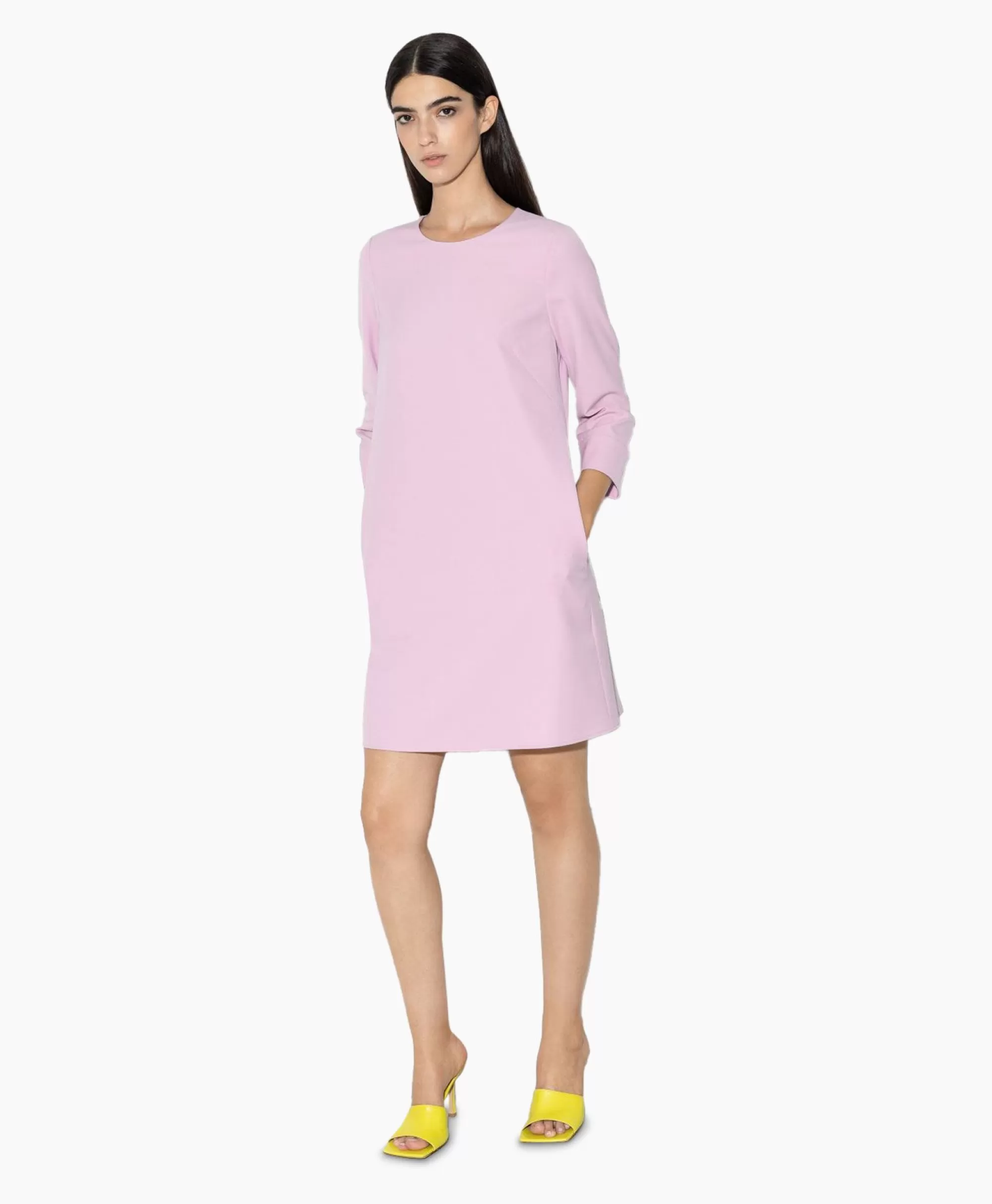 Jurken*Luisa Cerano Midi Jurk 798450/3453-0 Lavendel