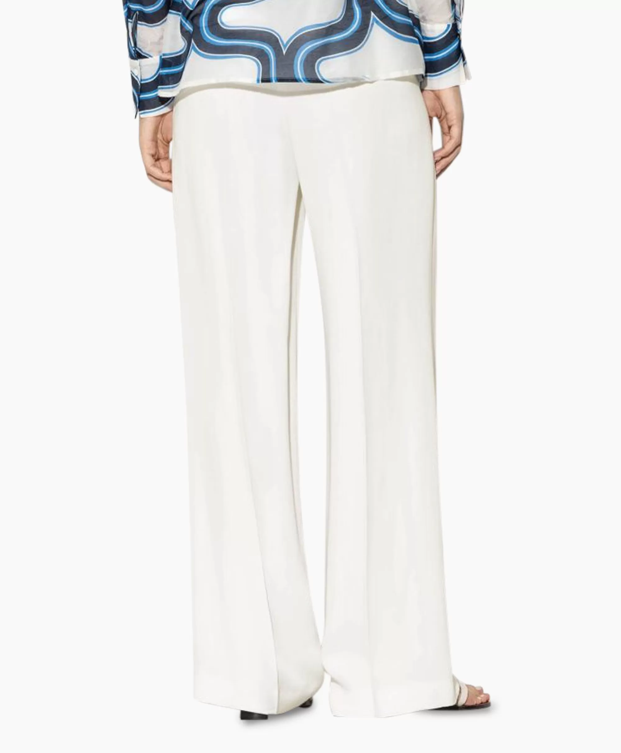 Broeken*Luisa Cerano Pantalon 698631/3595-0 Off White