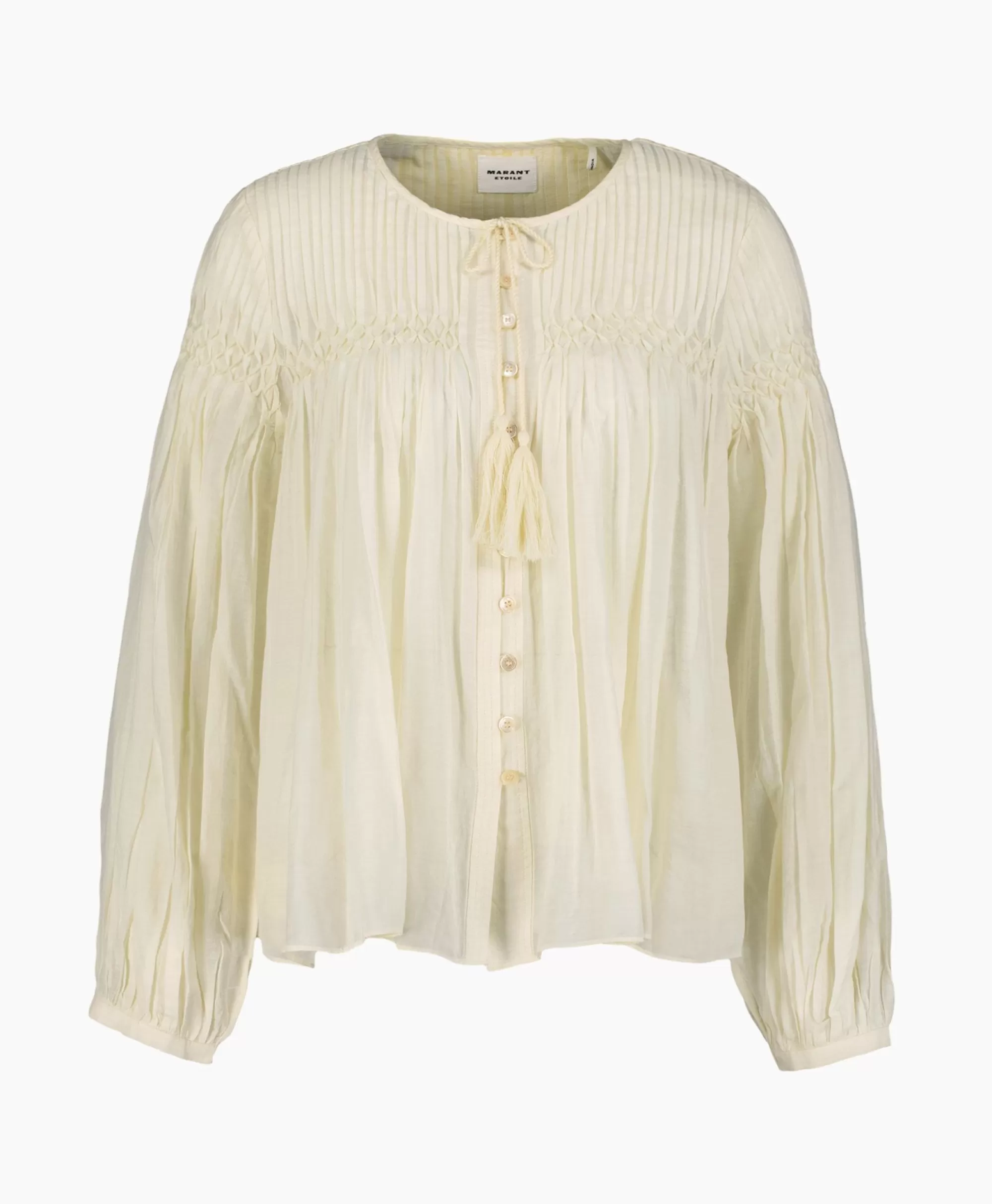 Blouses*Marant Étoile Marant Etoile Blouse Abadi-Ge Ecru