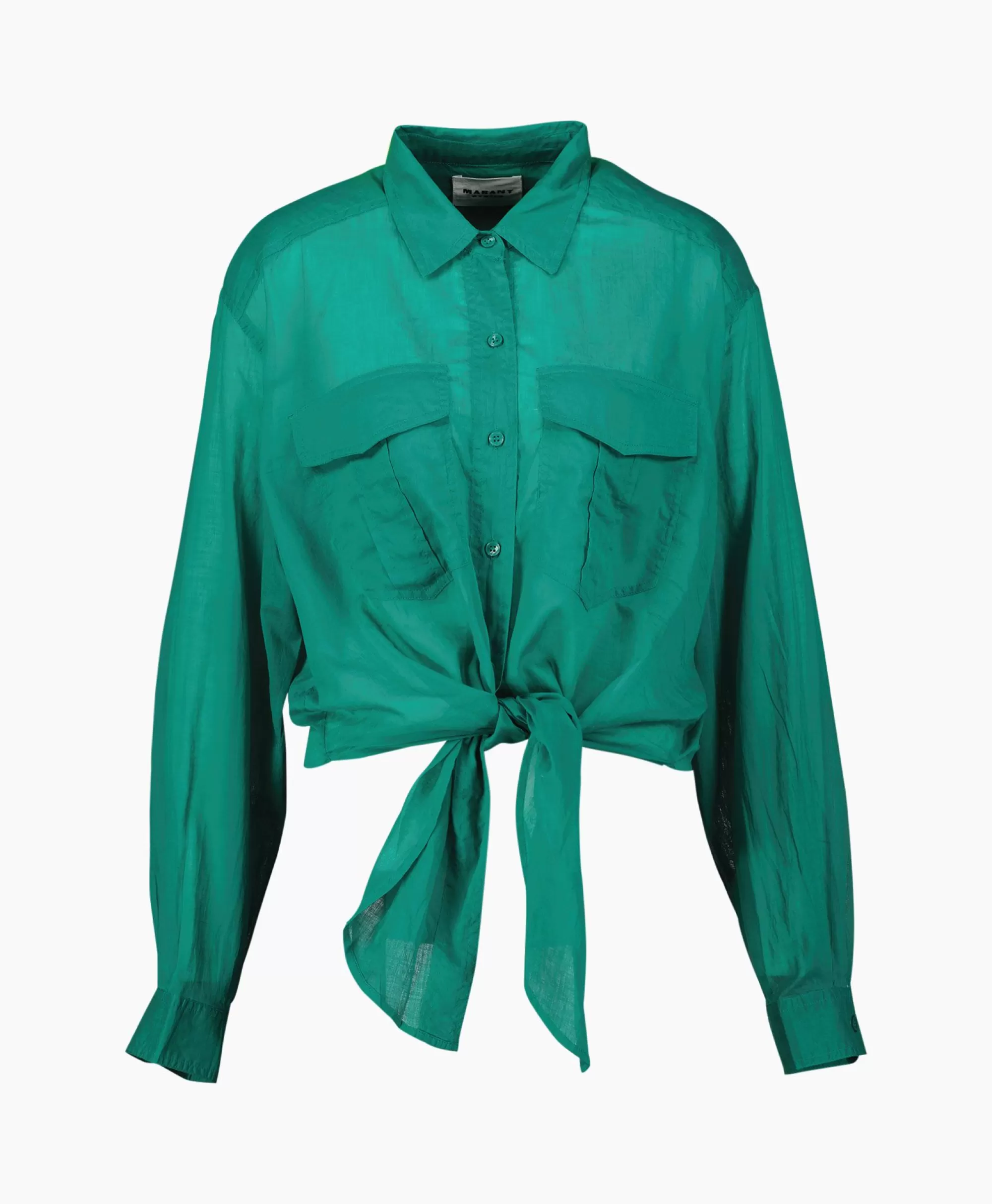 Blouses*Marant Étoile Marant Etoile Blouse Nath-Gb Groen