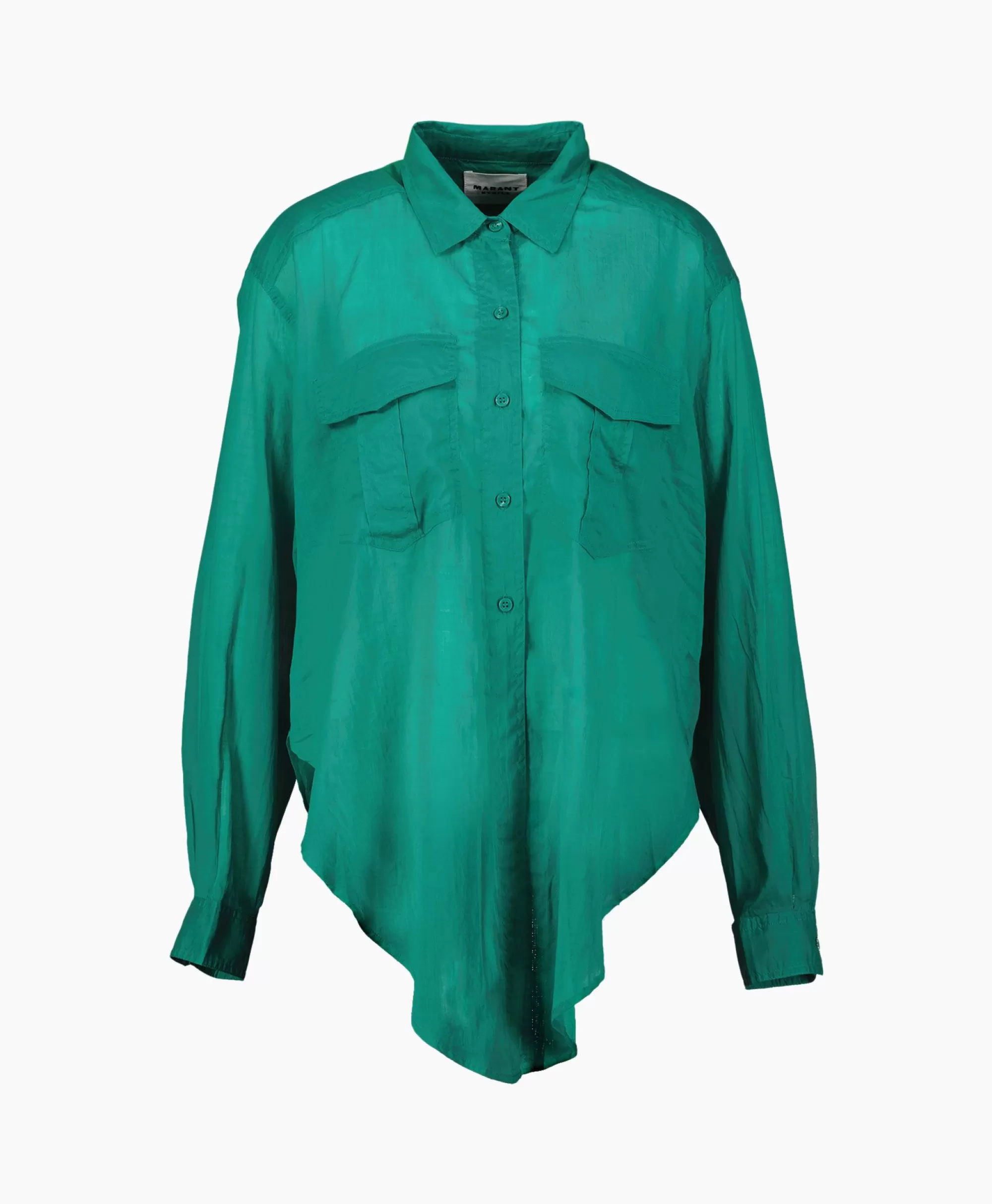 Blouses*Marant Étoile Marant Etoile Blouse Nath-Gb Groen