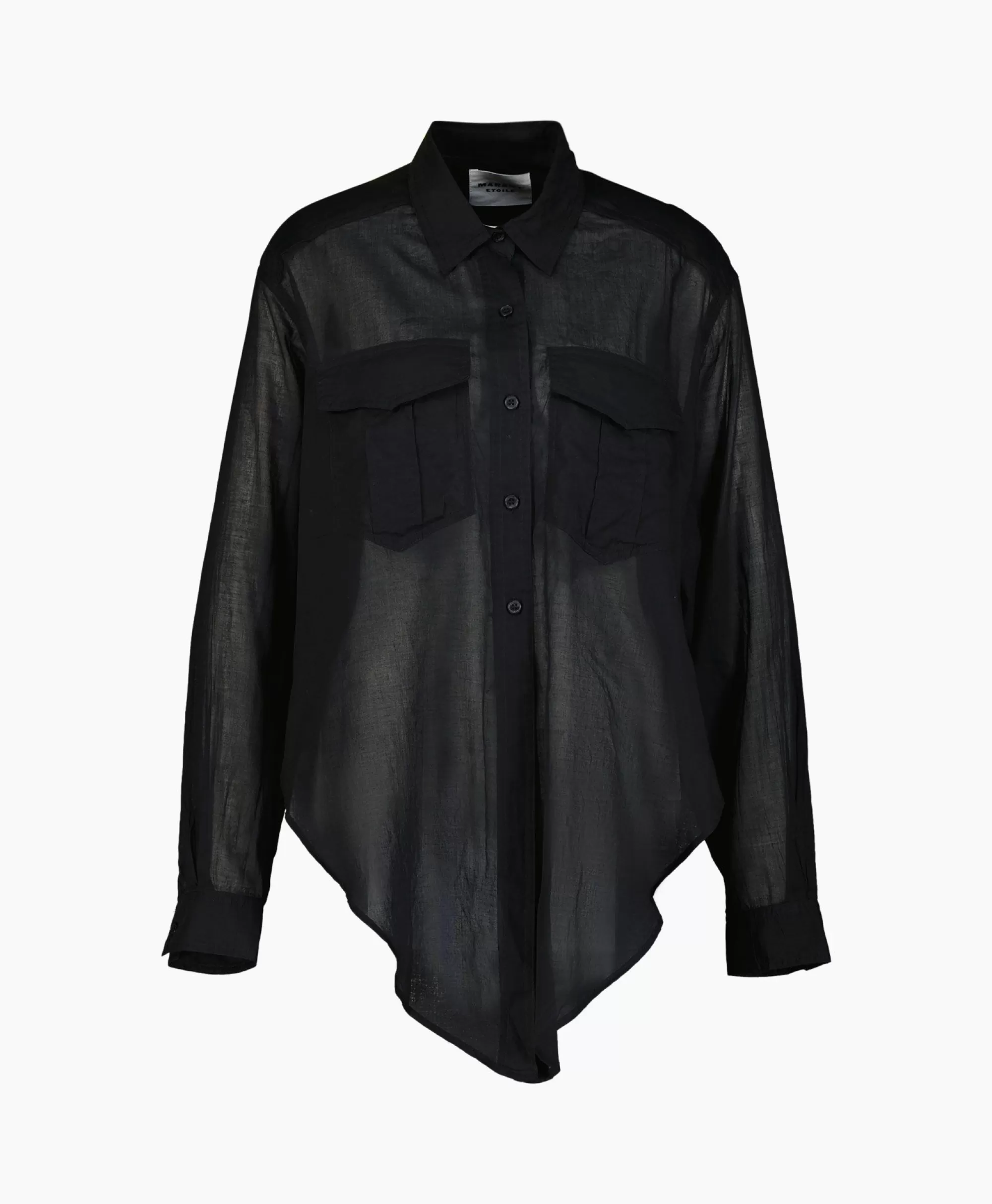 Blouses*Marant Étoile Marant Etoile Blouse Nath-Gb Zwart