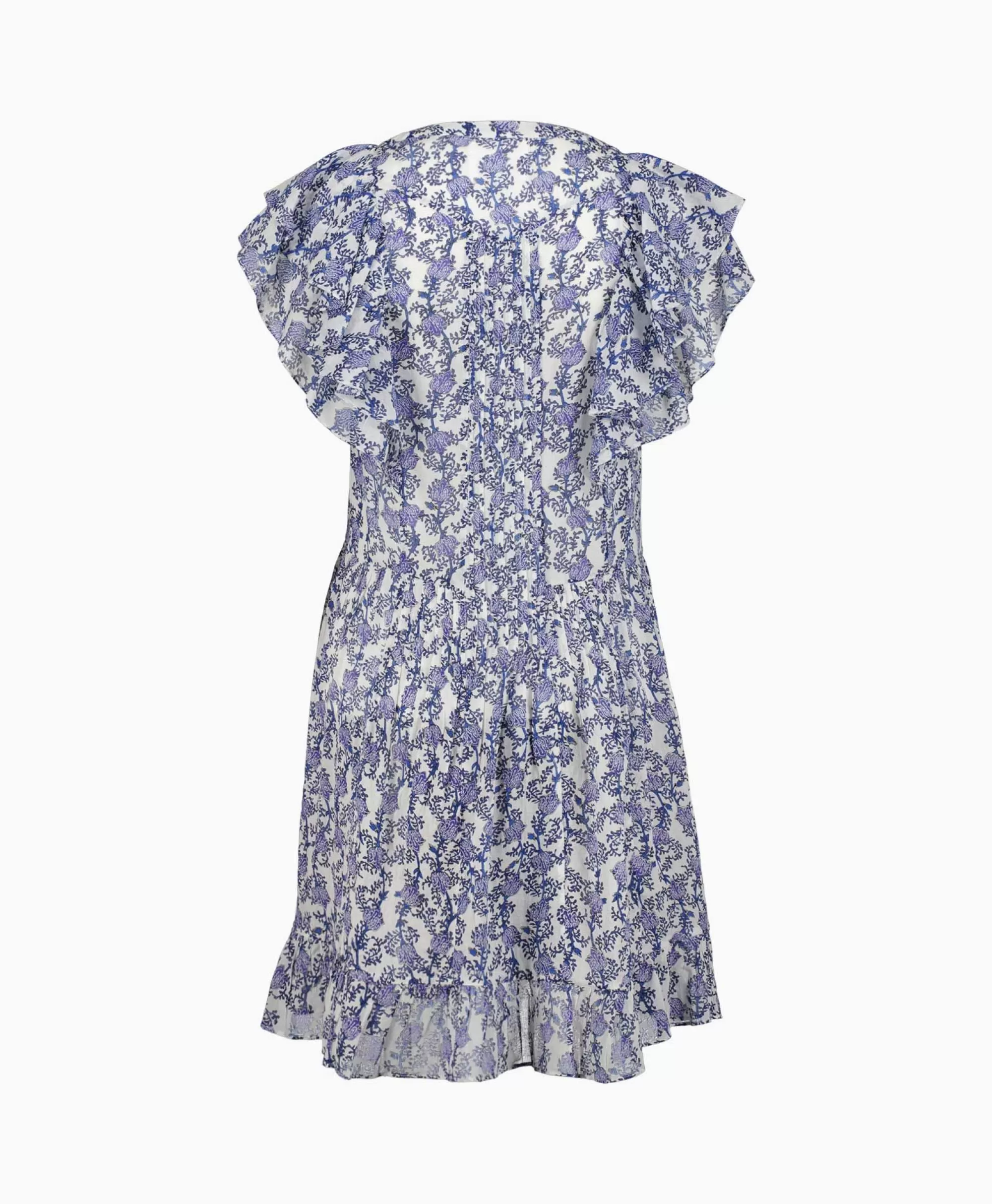 Jurken*Marant Étoile Marant Etoile Jurk Godrana Dress Blauw