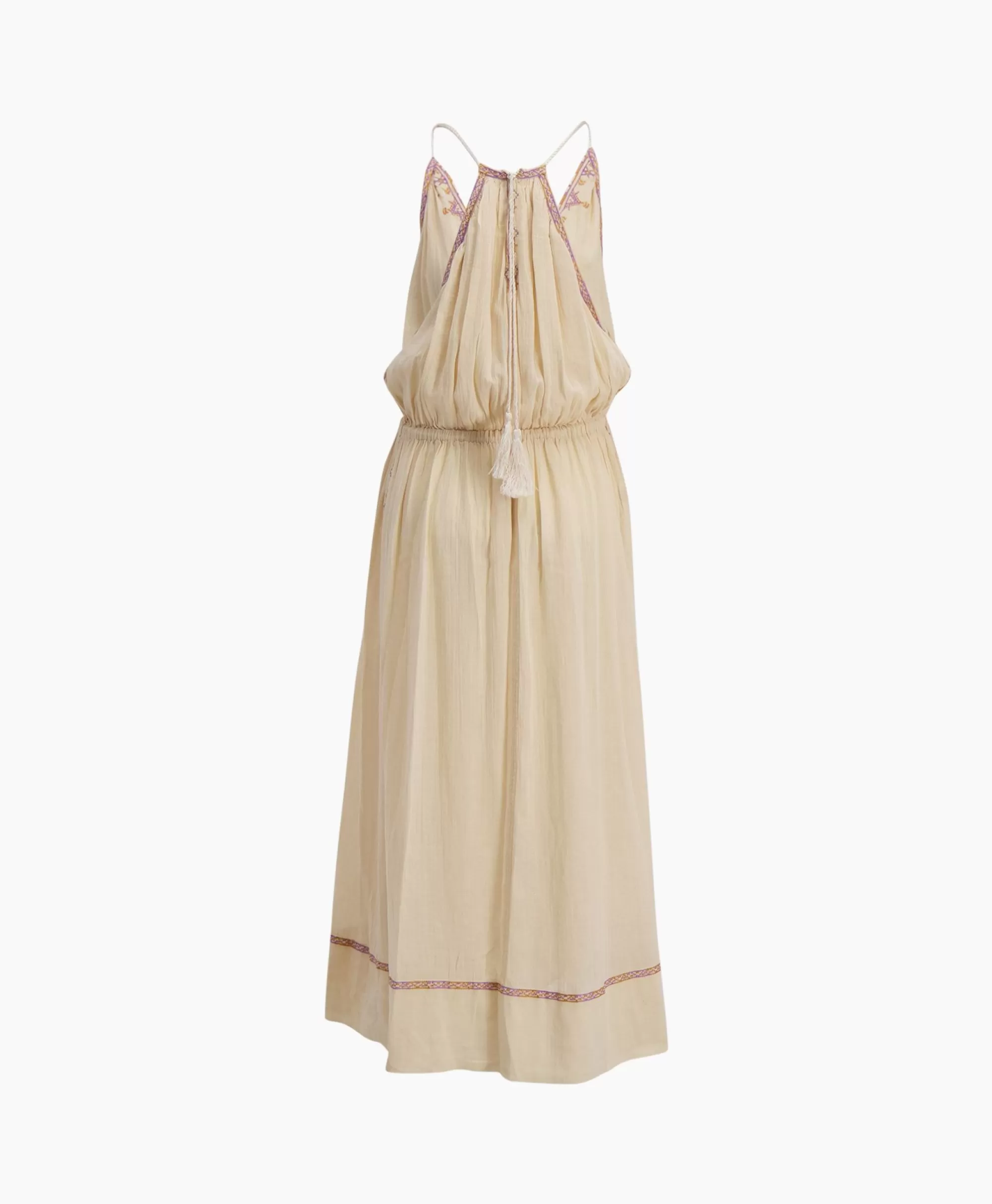 Jurken*Marant Étoile Marant Etoile Midi Jurk Siana-Ge Beige