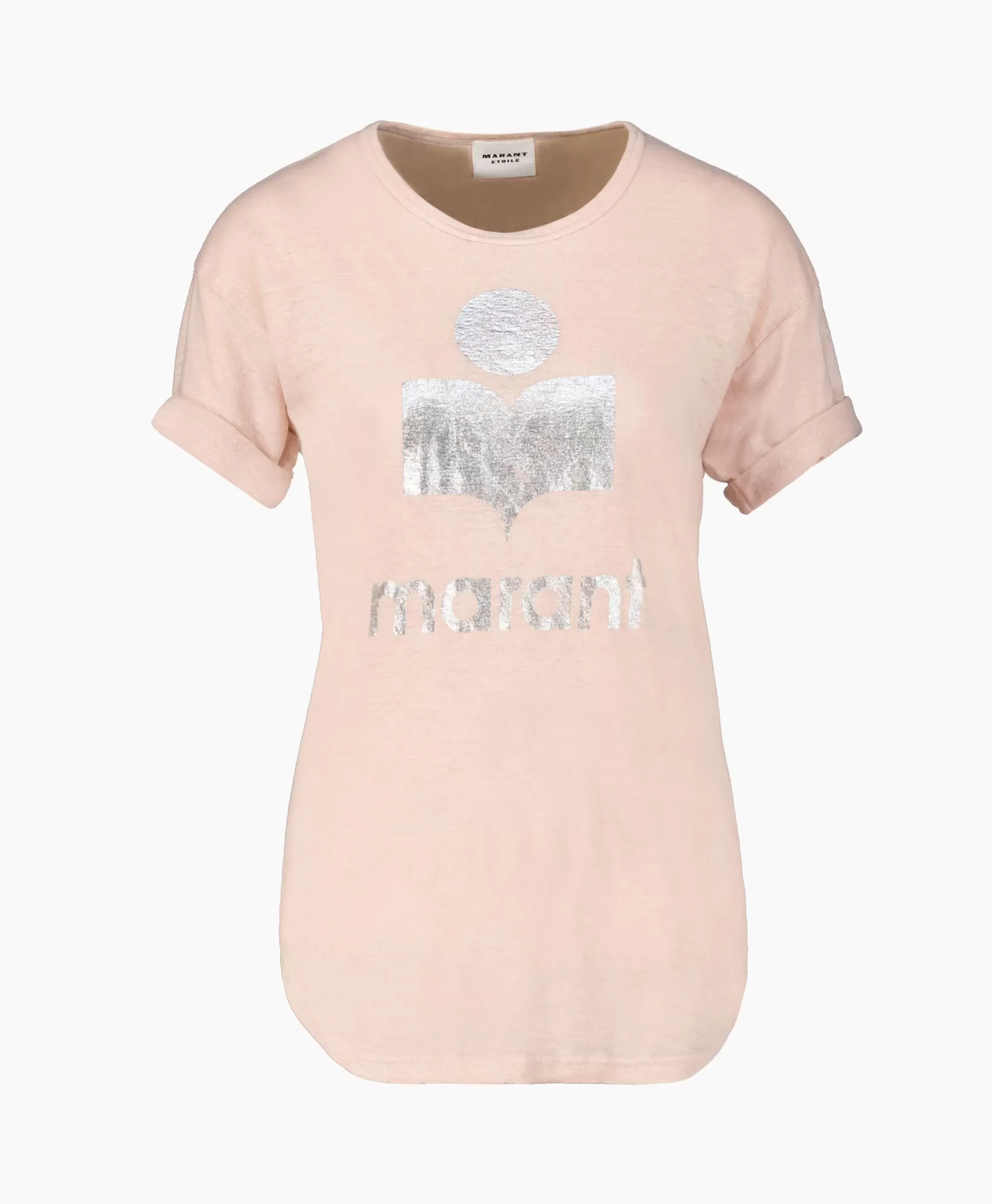 T-Shirts & Tops*Marant Étoile Marant Etoile T-Shirt Korte Mouw Koldi-Gc Pink