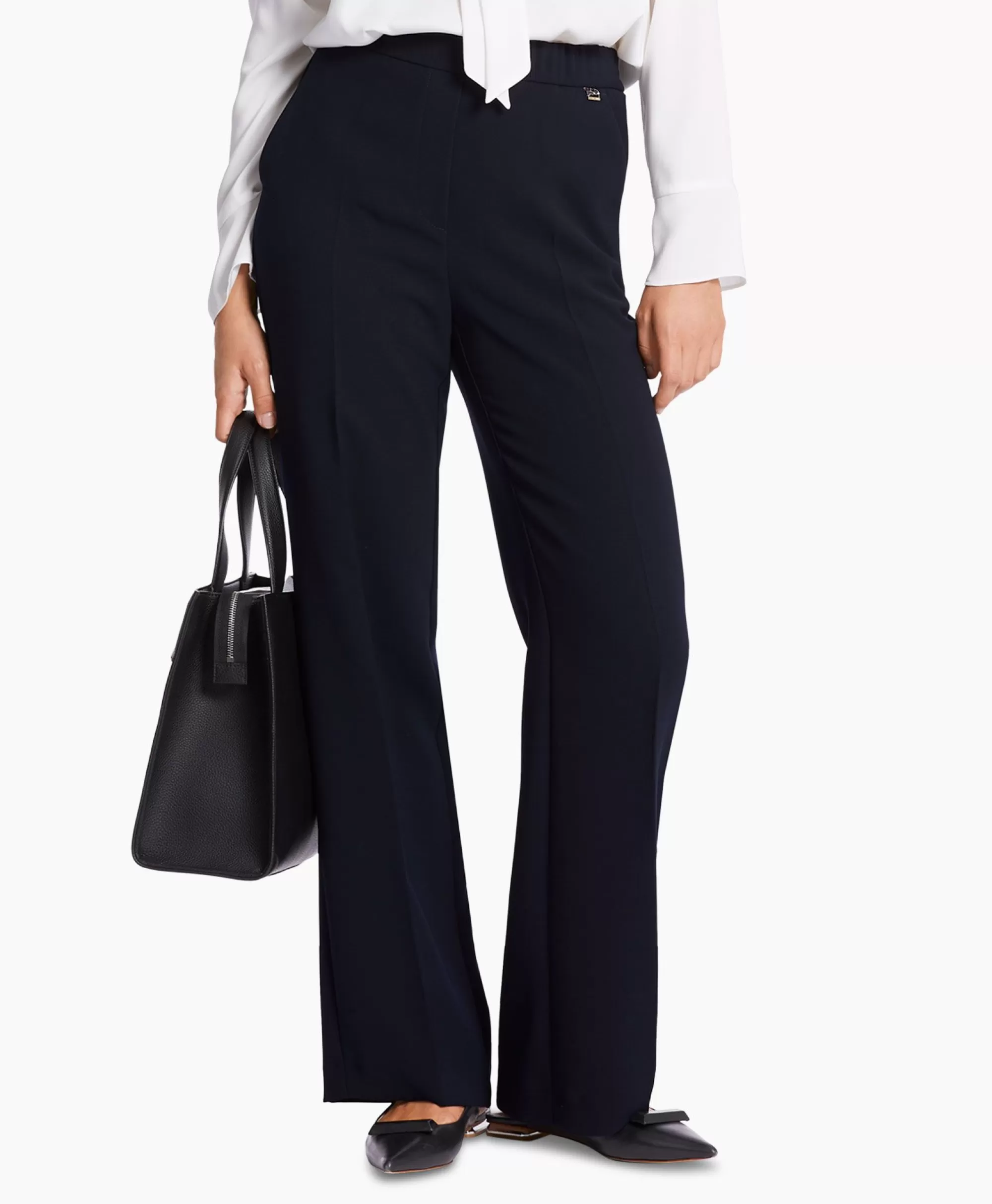 Broeken*Marc Cain Pants Broek Wp 81.15 W65 Blauw