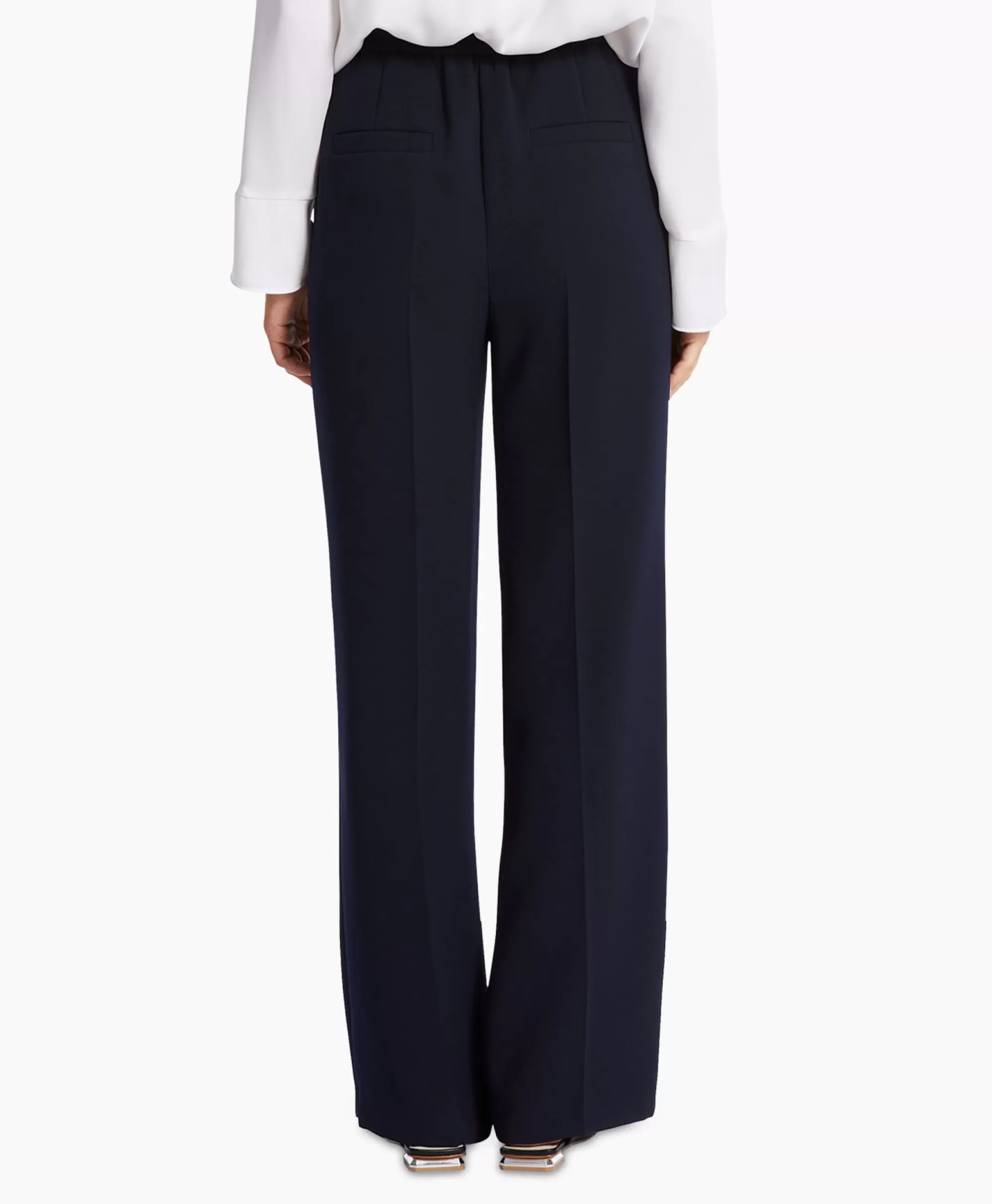 Broeken*Marc Cain Pants Broek Wp 81.15 W65 Blauw