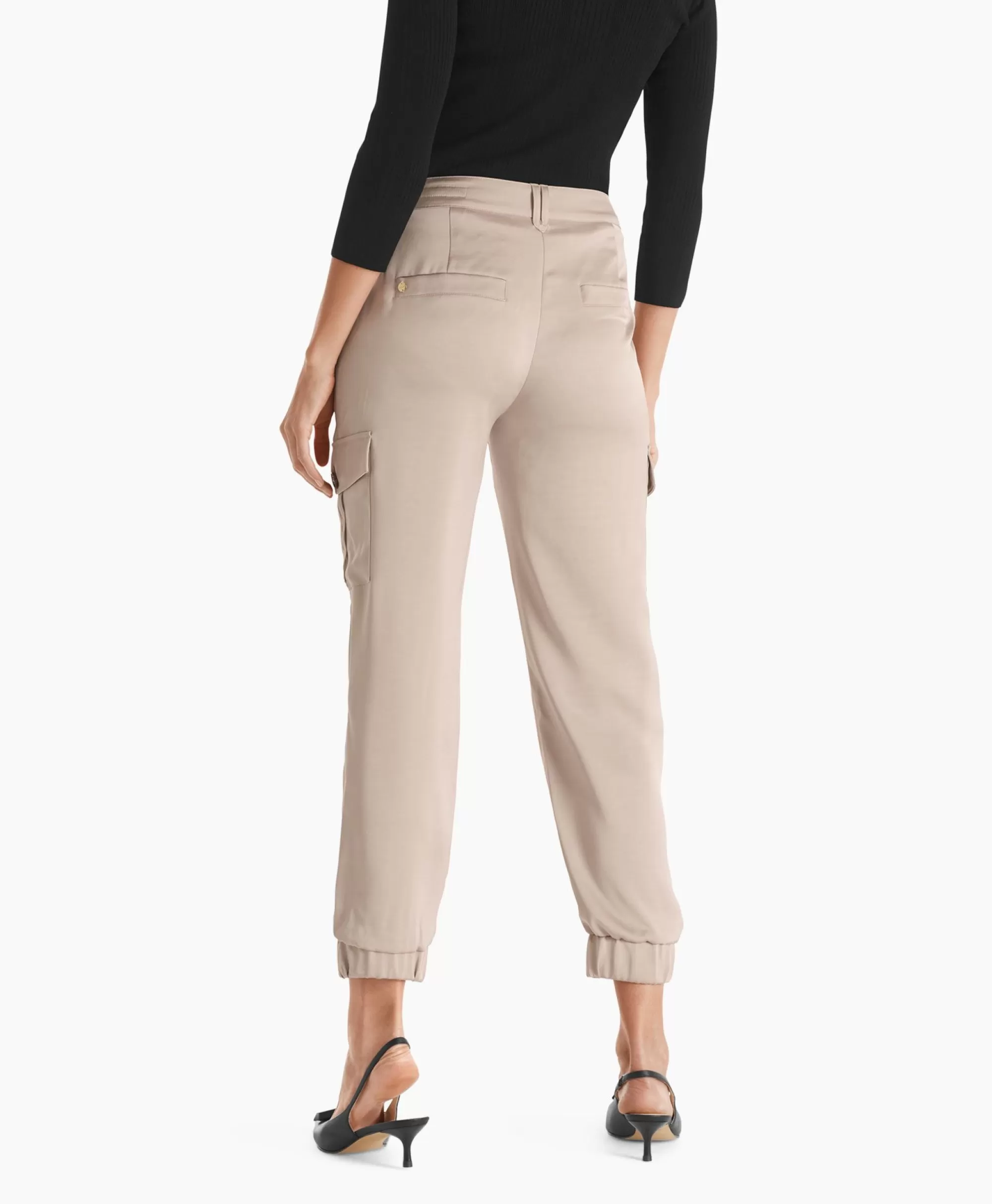 Broeken*Marc Cain Pants Broek Wp 81.60 W52 Grijs