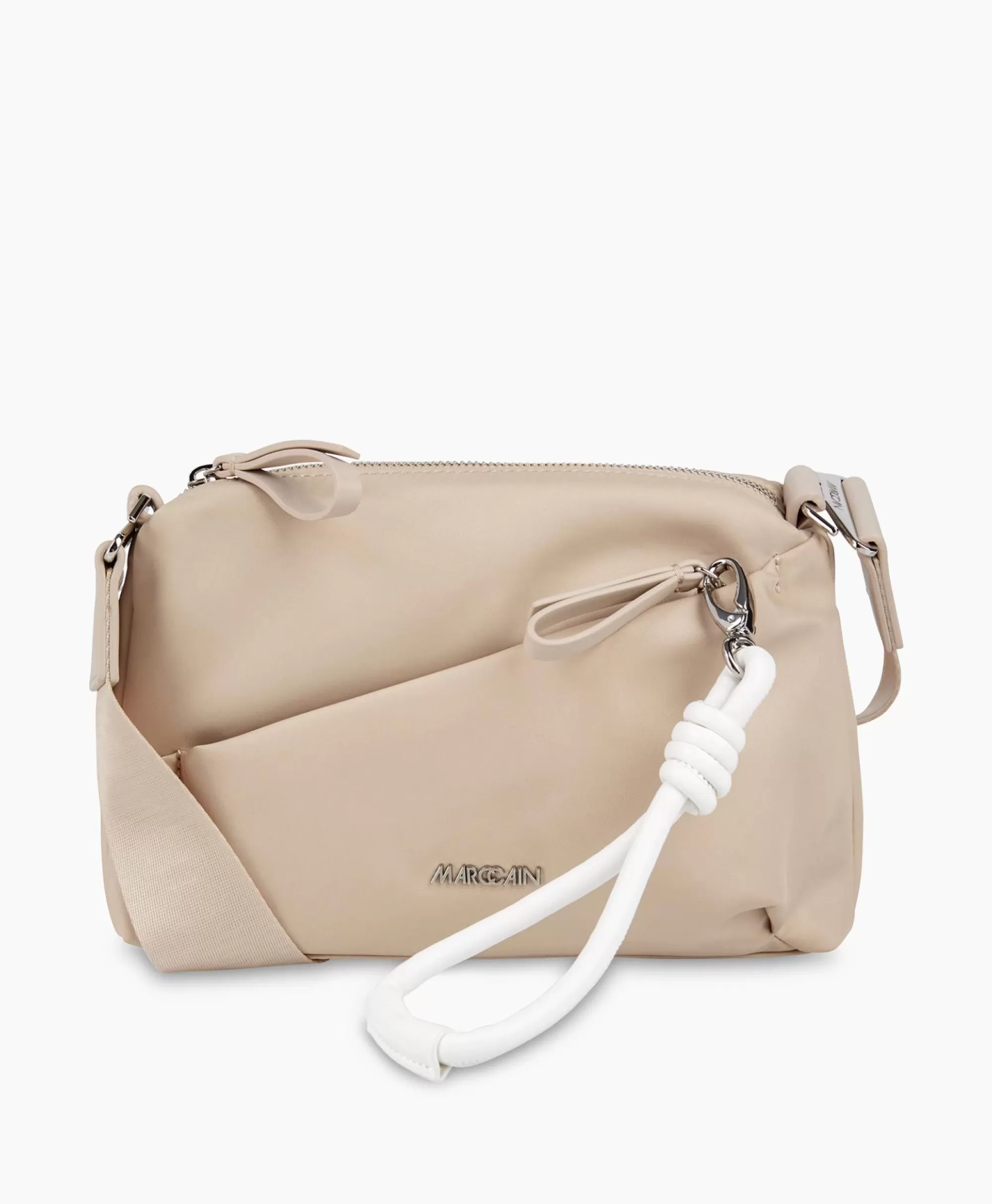 Tassen*Marccain Bags And Shoes Crossbody Tas Wb Ti.02 W14 Grijs