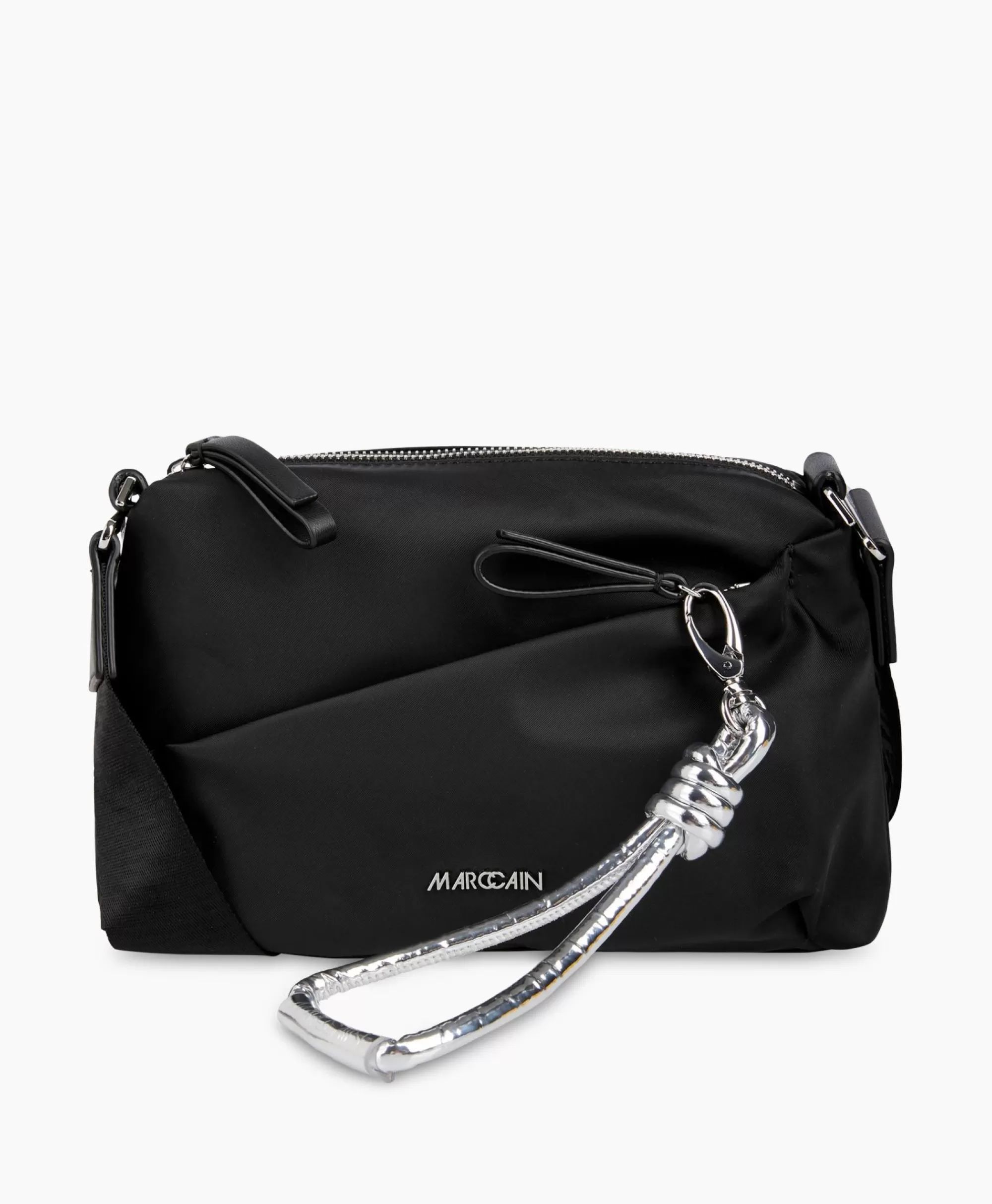 Tassen*Marccain Bags And Shoes Crossbody Tas Wb Ti.02 W14 Zwart