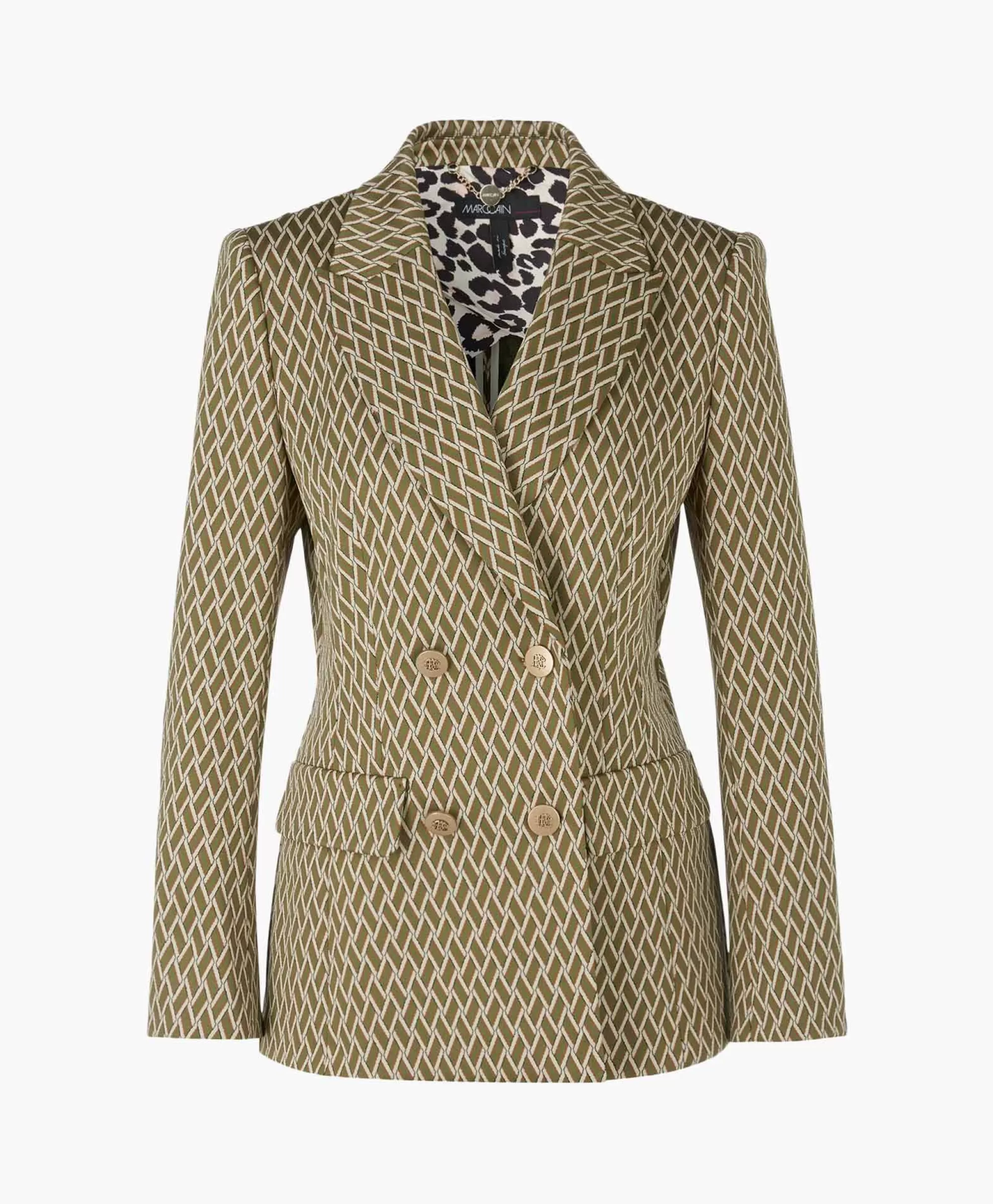 Blazers*Marccain Collectie Blazer Vc 34.27 J60 Groen