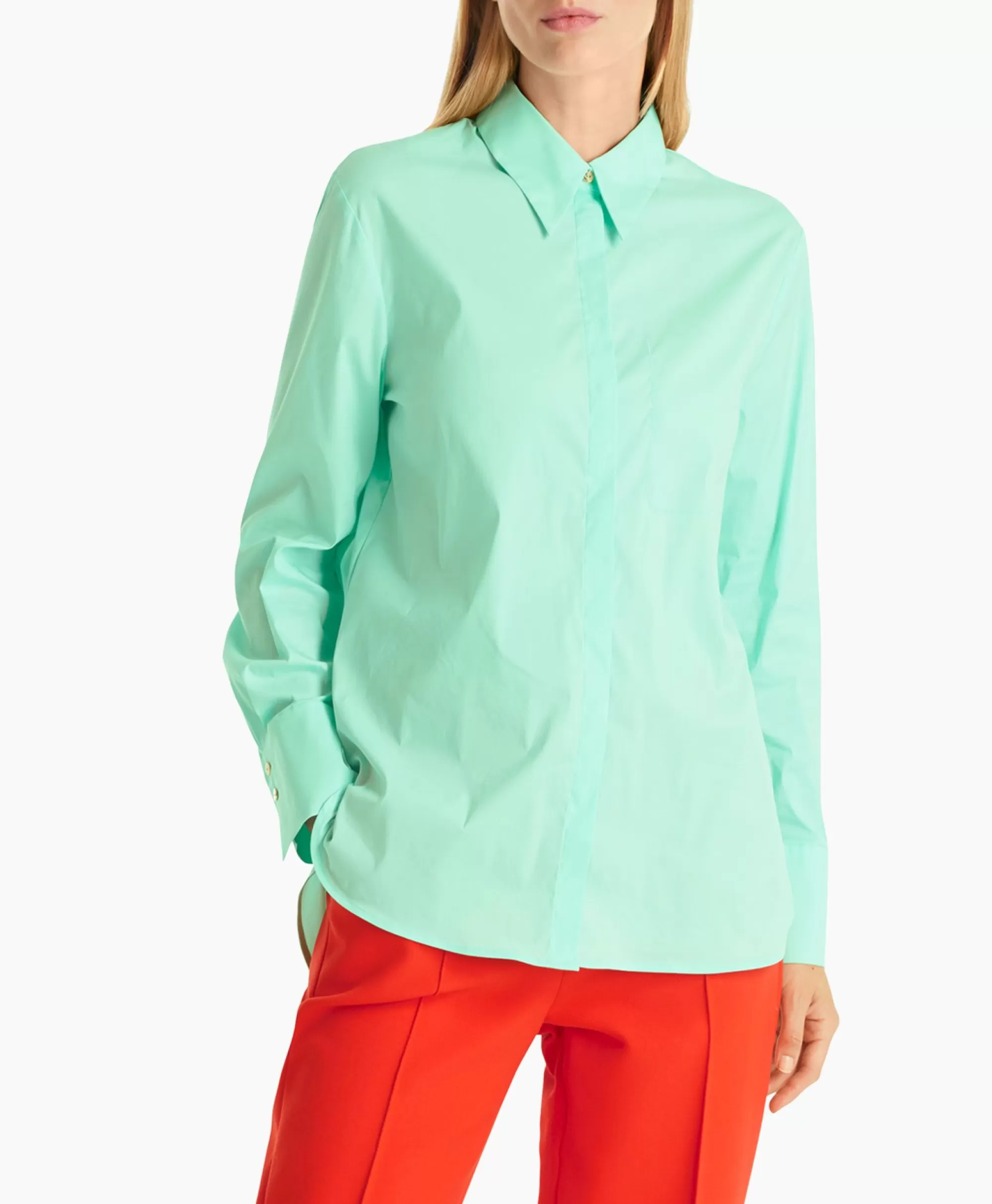 Blouses*Marccain Collectie Blouse Wc 51.10 W71 Groen