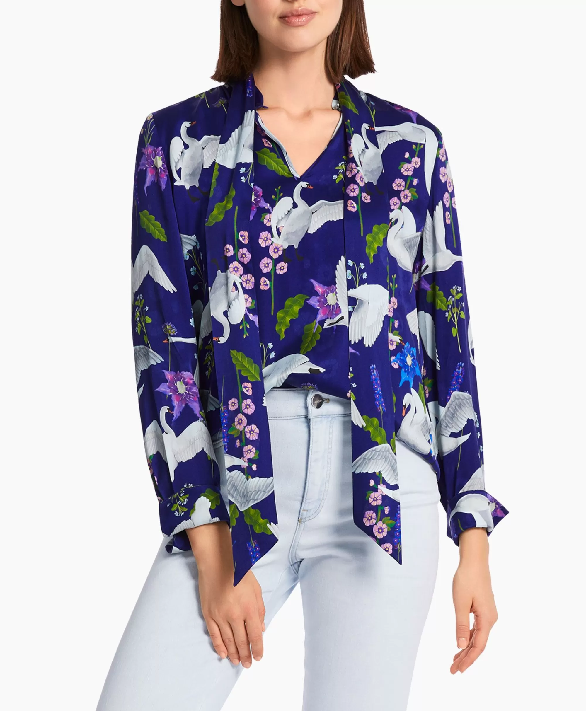 Blouses*Marccain Collectie Blouse Wc 51.12 W23 Paars