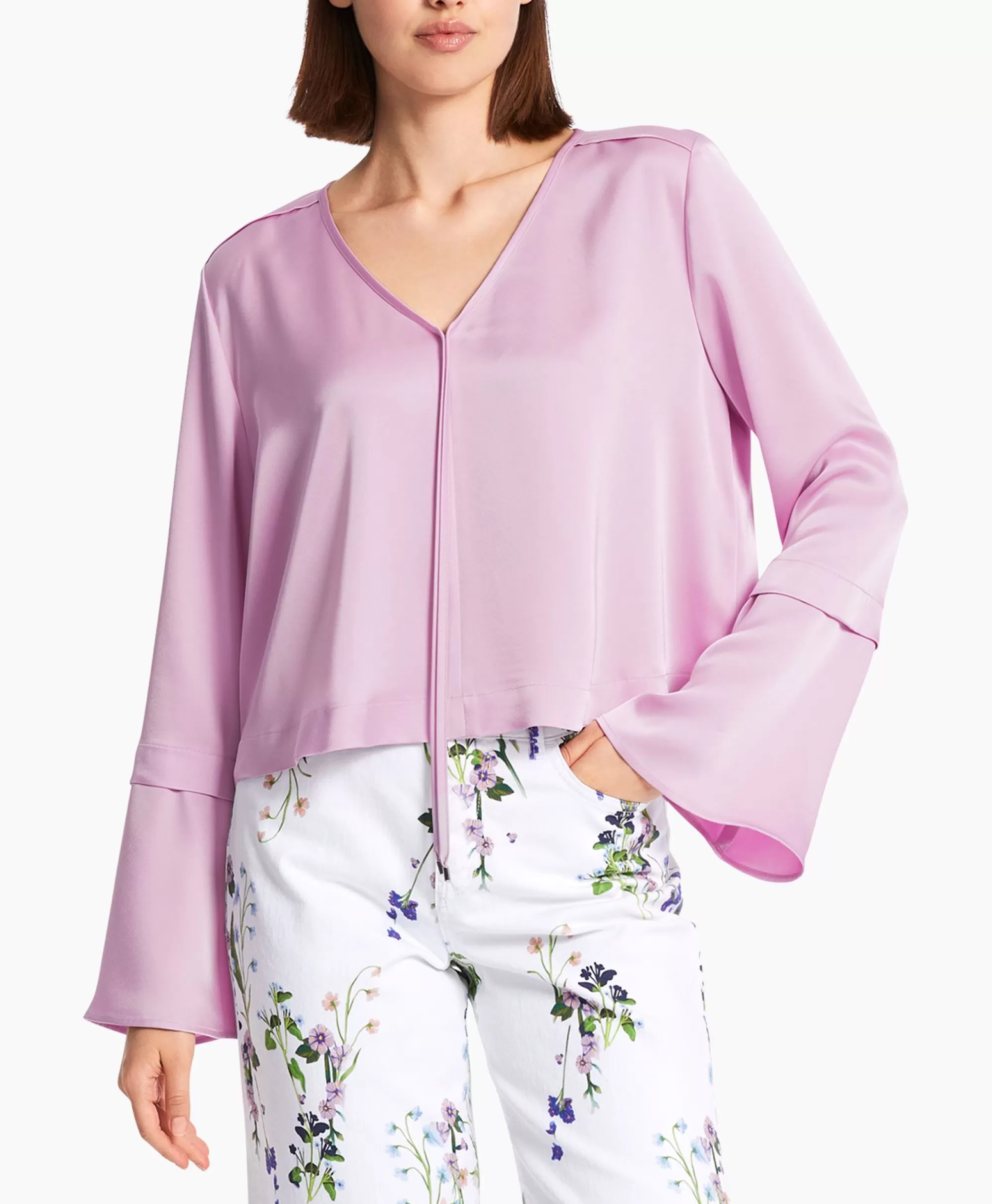 Blouses*Marccain Collectie Blouse Wc 51.22 W15 Lavendel