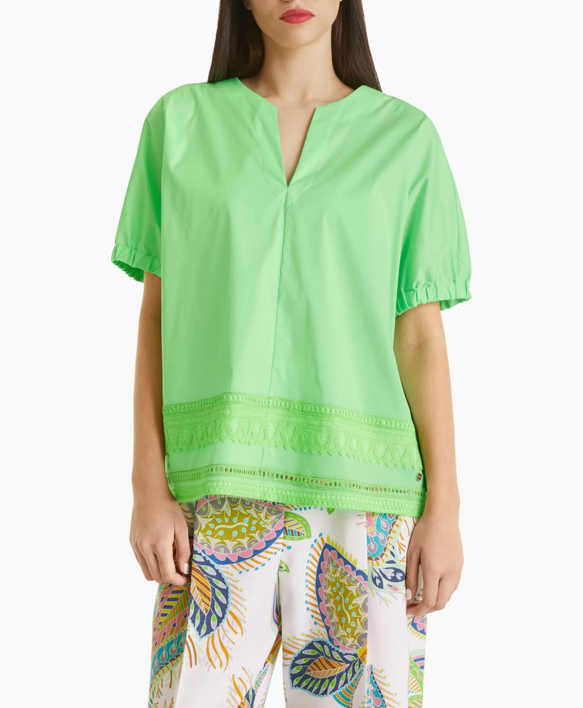 Blouses*Marccain Collectie Blouse Wc 51.34 W93 Groen