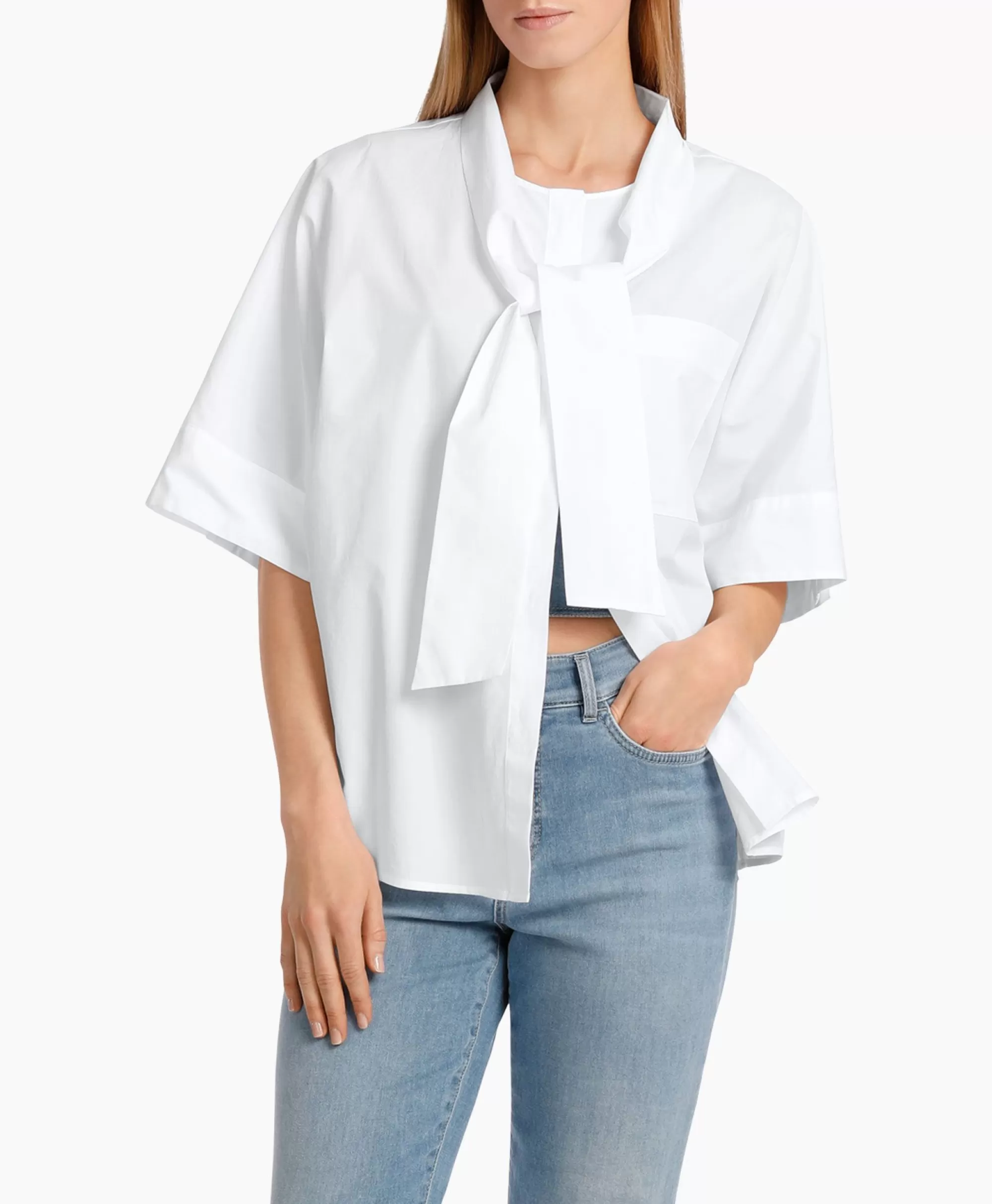 Blouses*Marccain Collectie Blouse Wc 51.37 W91 Wit