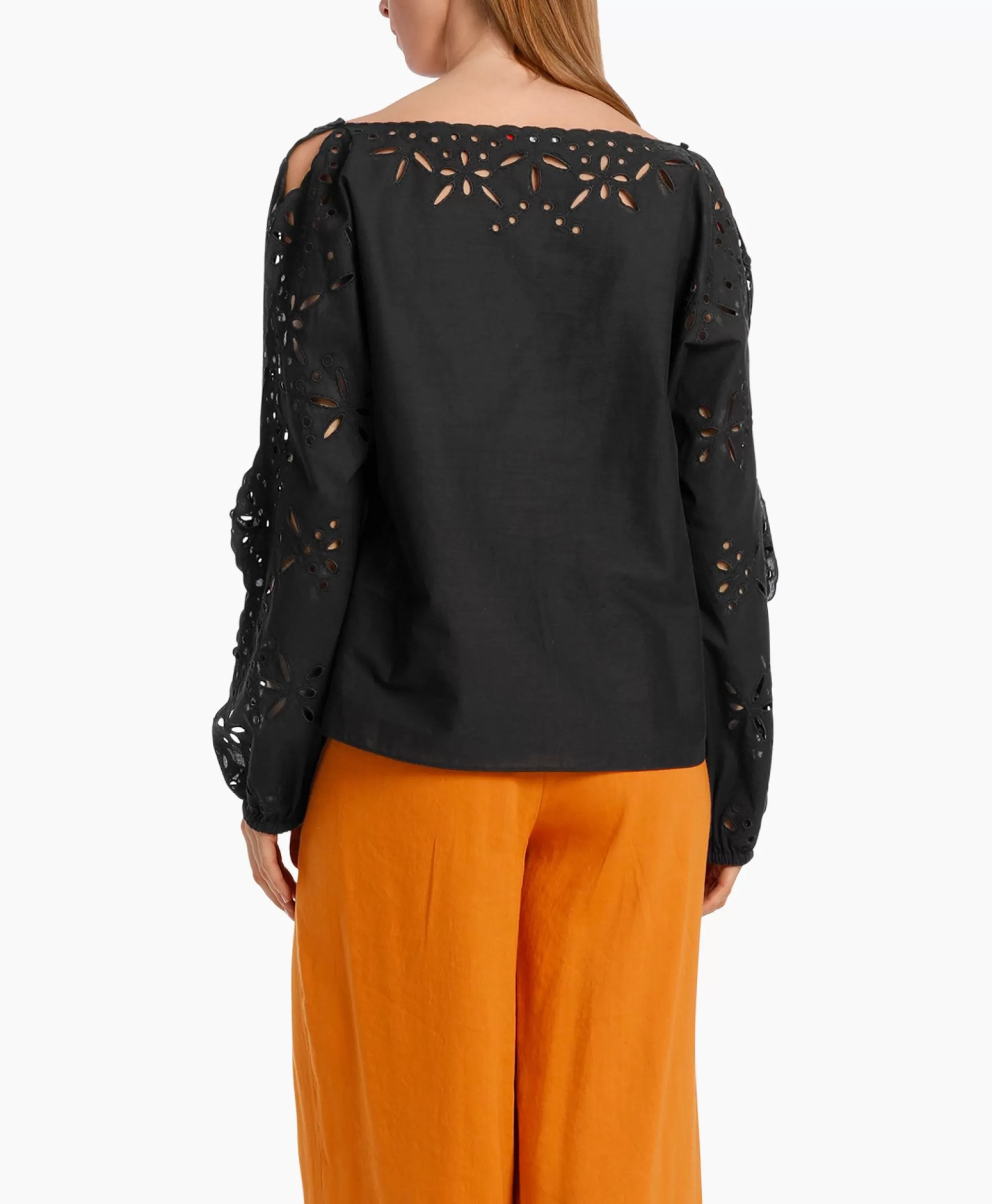 Blouses*Marccain Collectie Blouse Wc 51.38 W68 Zwart