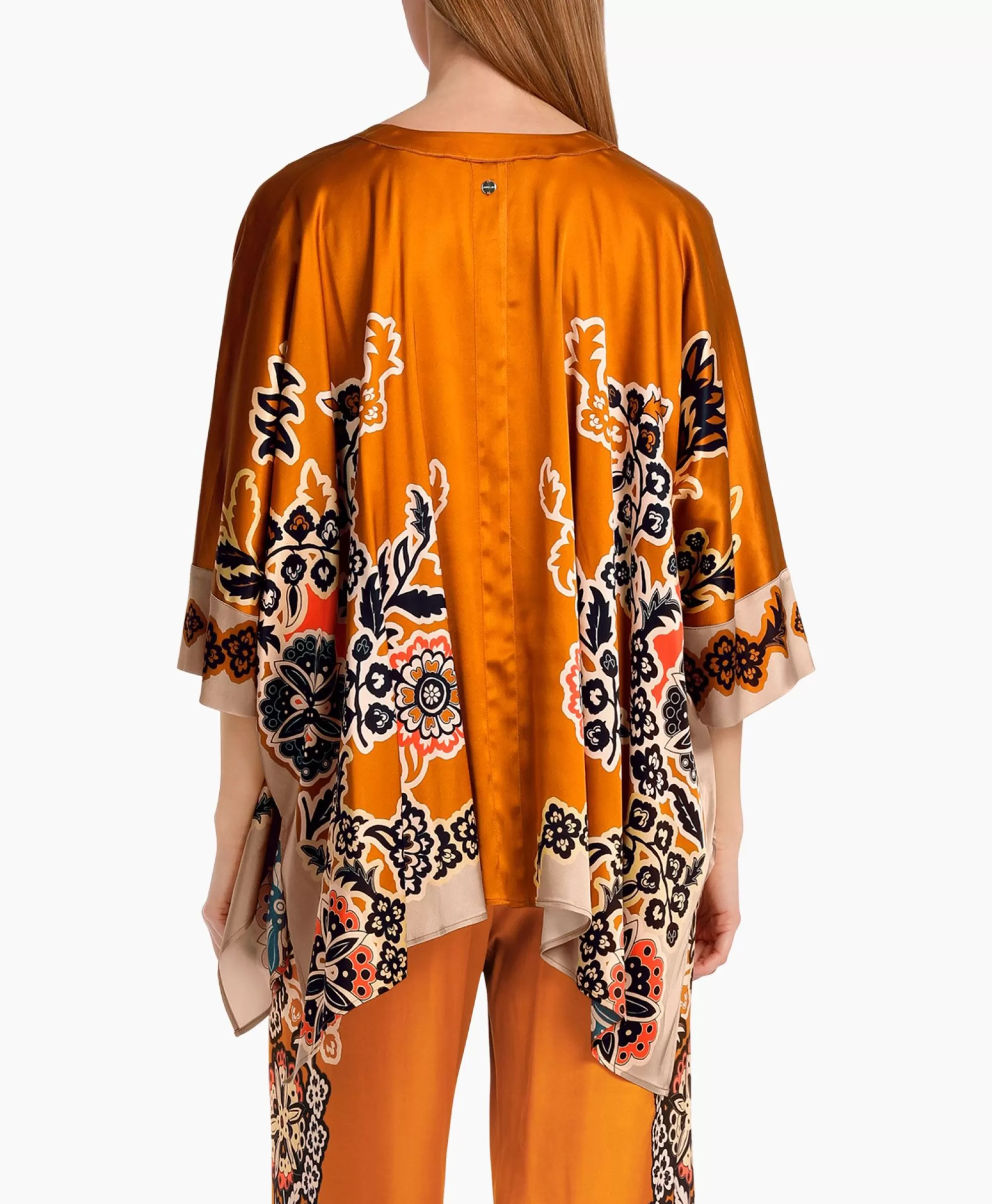 Blouses*Marccain Collectie Blouse Wc 51.40 W66 Oranje