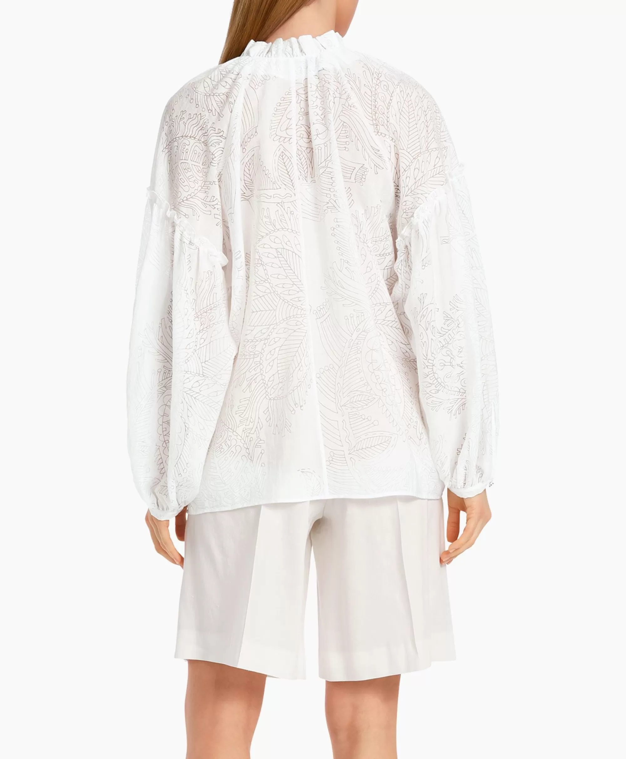 Blouses*Marccain Collectie Blouse Wc 51.41 W77 Wit