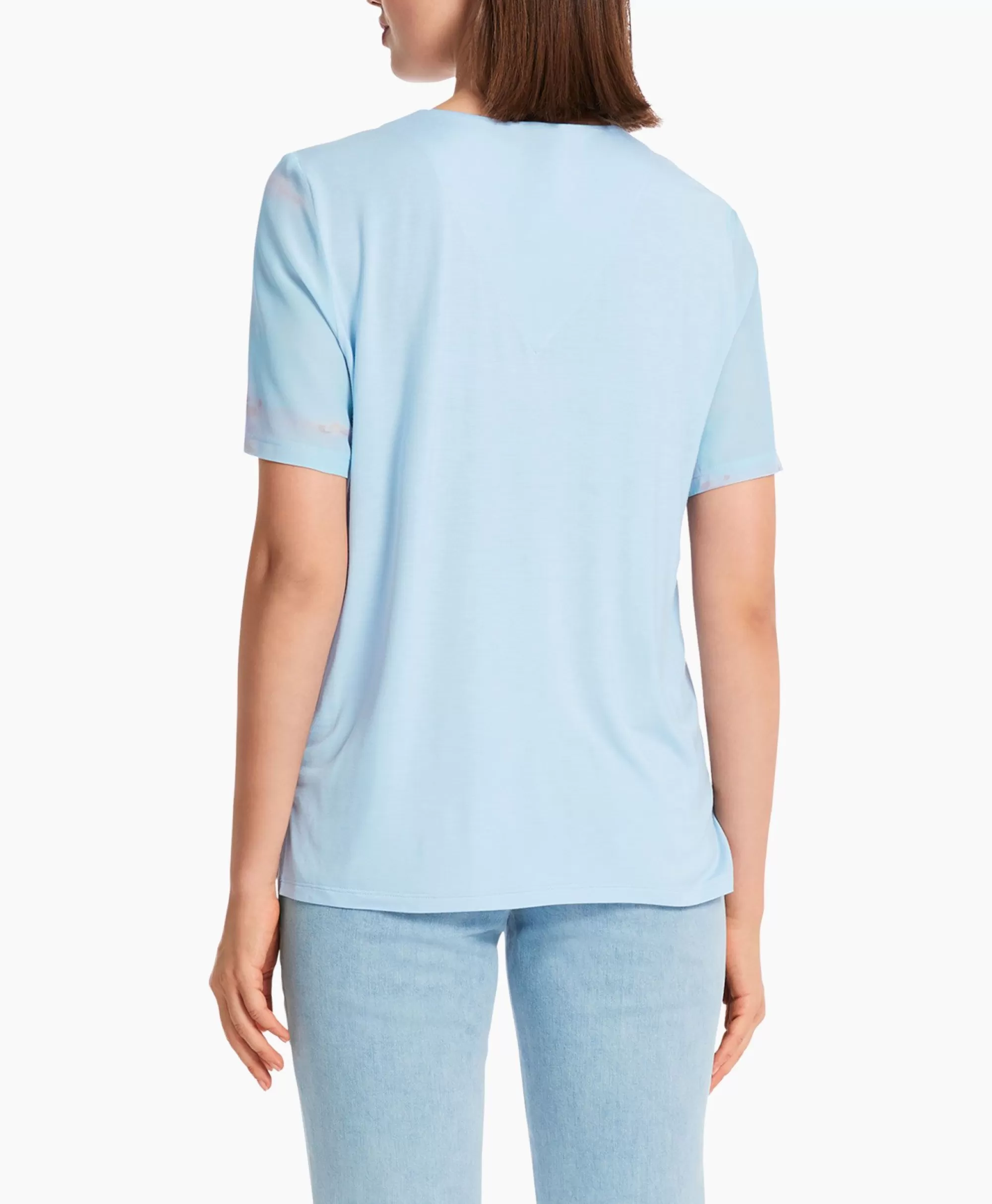 Blouses*Marccain Collectie Blouse Wc 55.07 J08 Licht Blauw