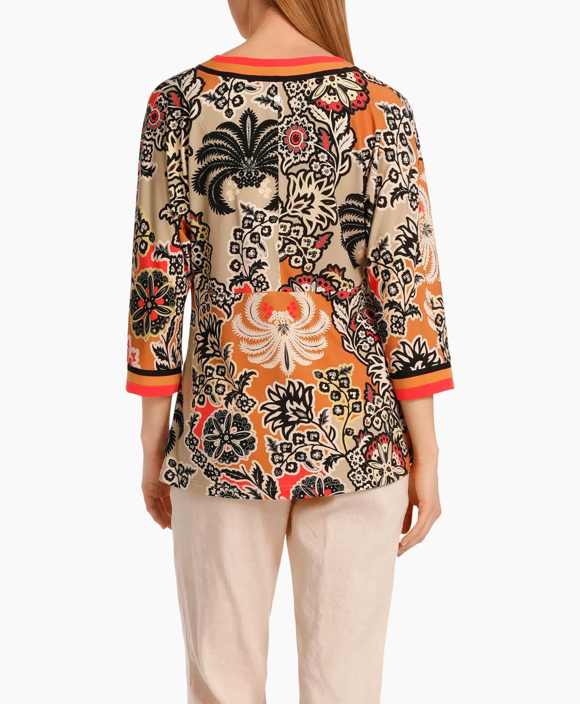 Blouses*Marccain Collectie Blouse Wc 55.08 J48 Oranje