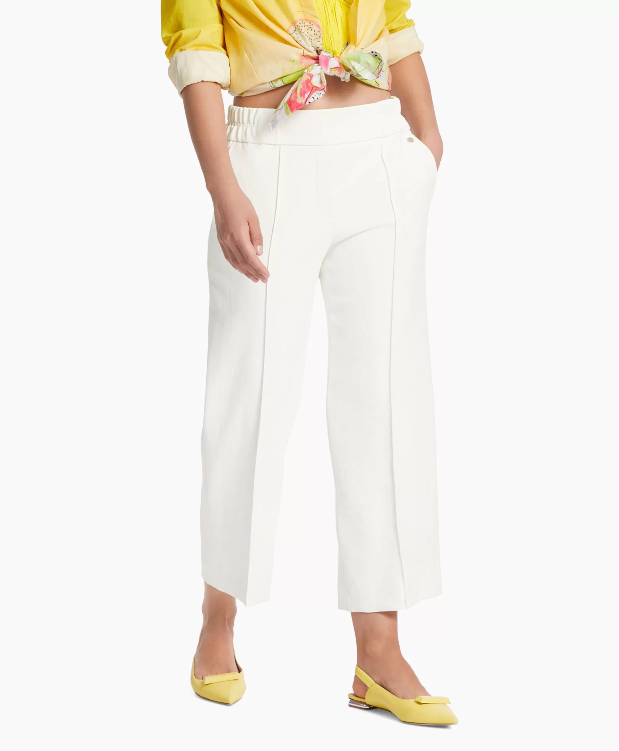 Broeken*Marccain Collectie Broek Wc 81.25 W03 Off White