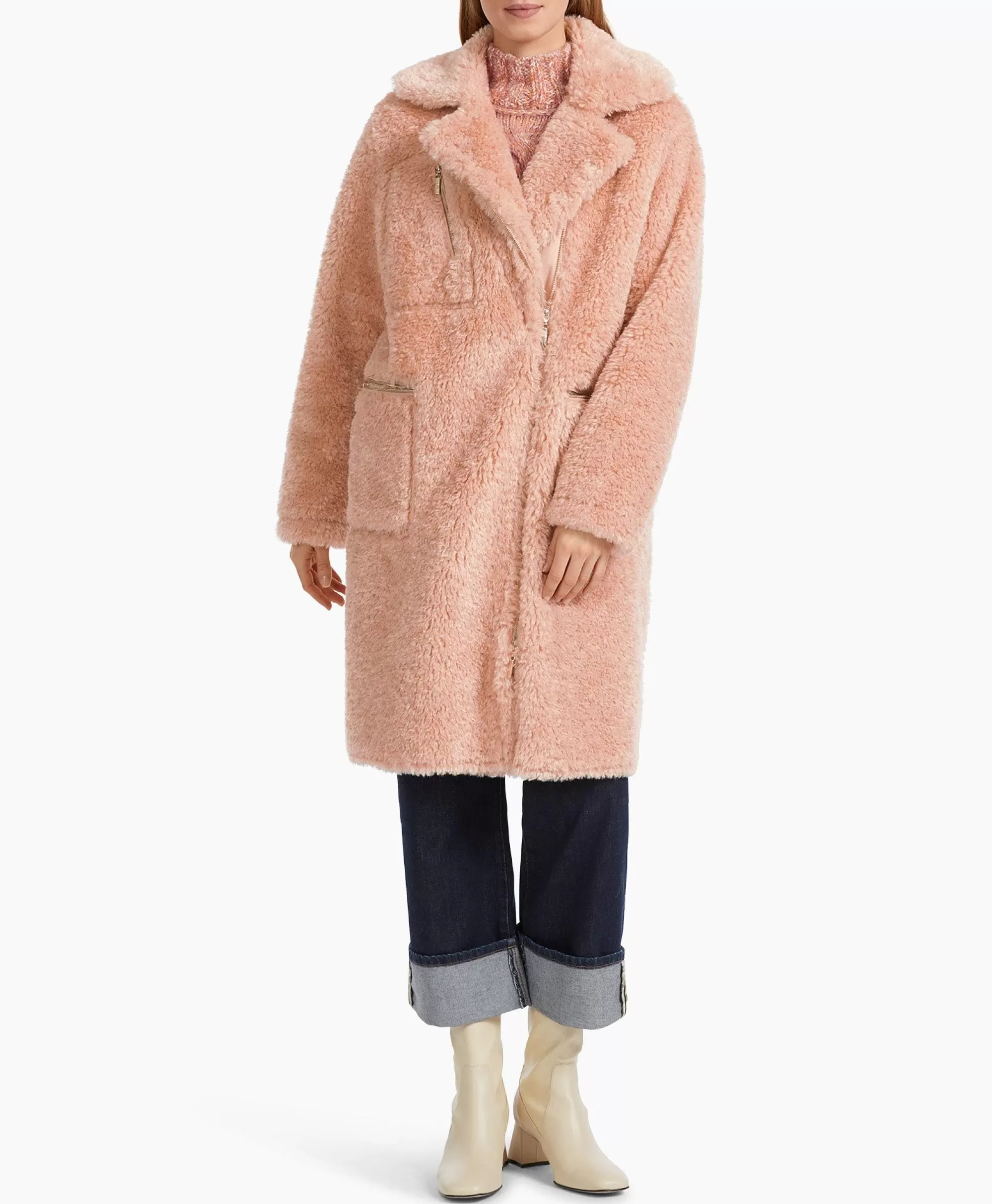 Jassen*Marccain Collectie Coat Vc 11.09 W55 Pink