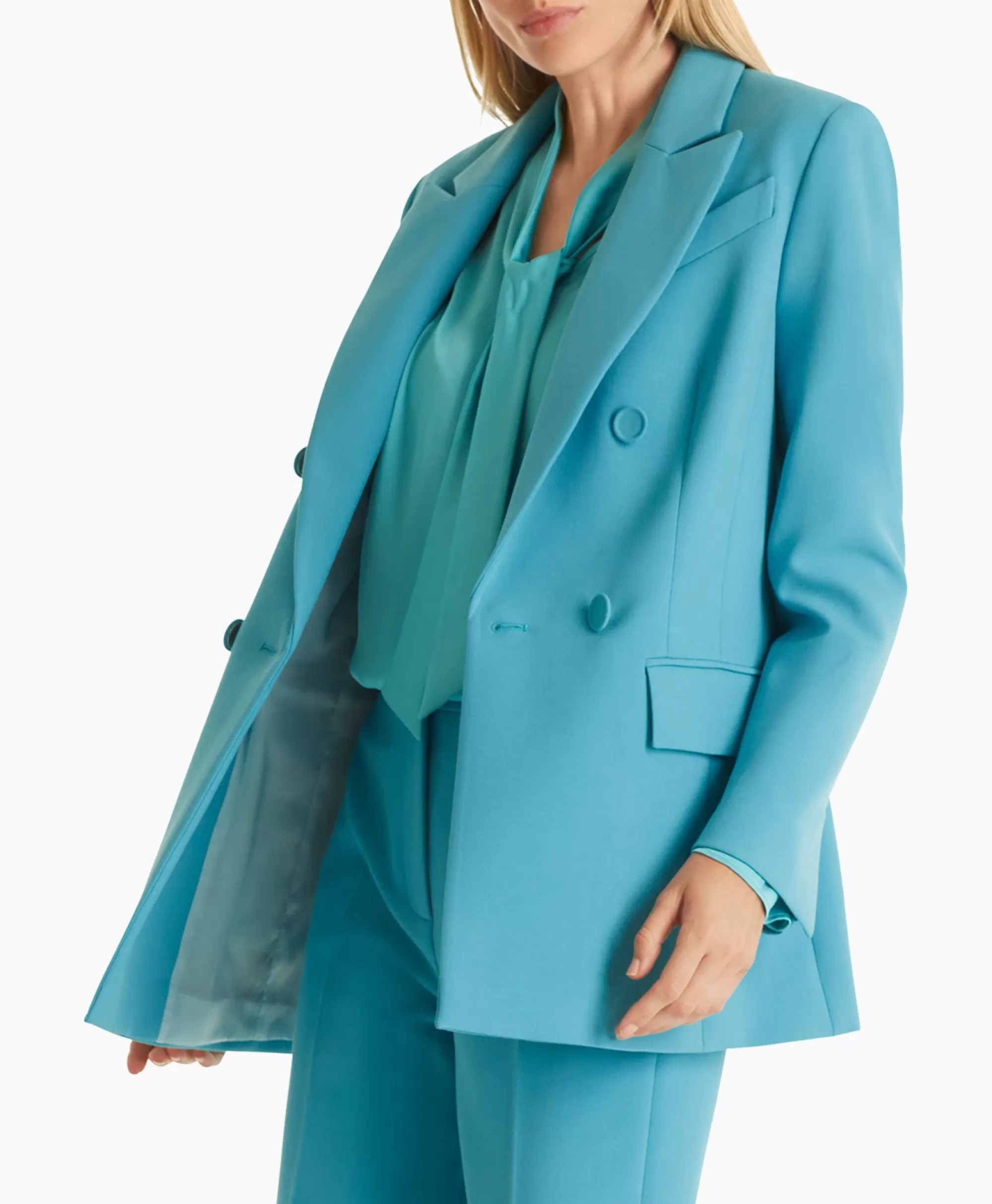 Blazers*Marccain Collectie Jasje Wc 34.15 W22 Turquoise