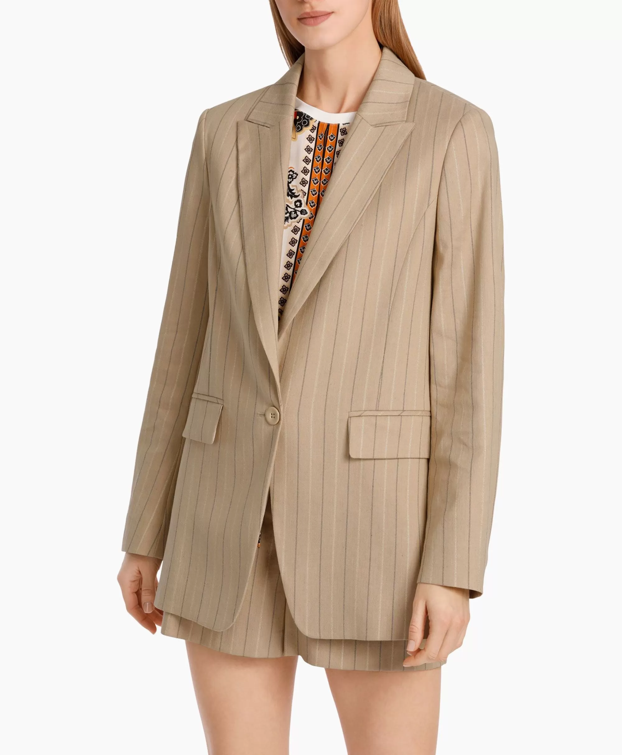 Blazers*Marccain Collectie Jasje Wc 34.26 W61 Beige