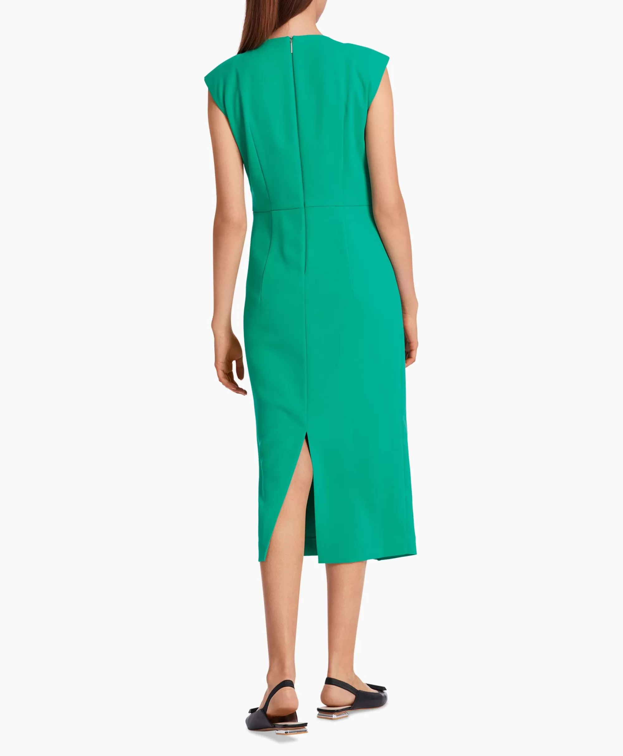 Bruiloftskleding*Marccain Collectie Jurk Wc 21.20 W56 Groen