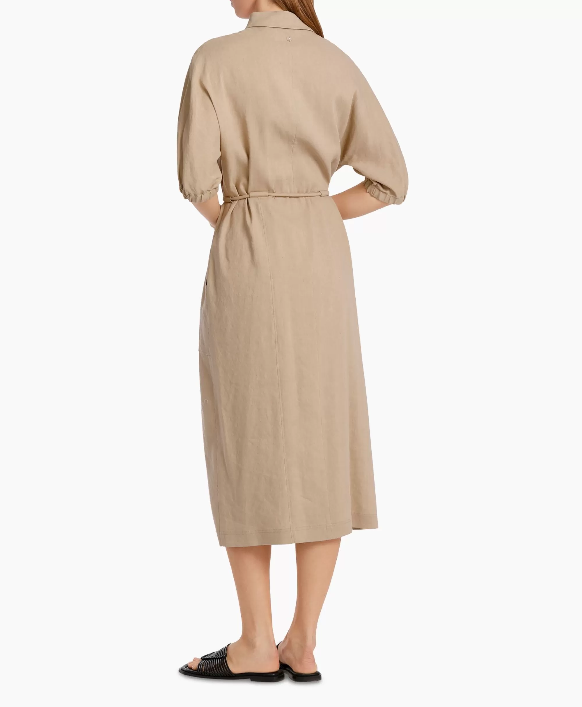 Bruiloftskleding*Marccain Collectie Jurk Wc 21.48 W47 Beige