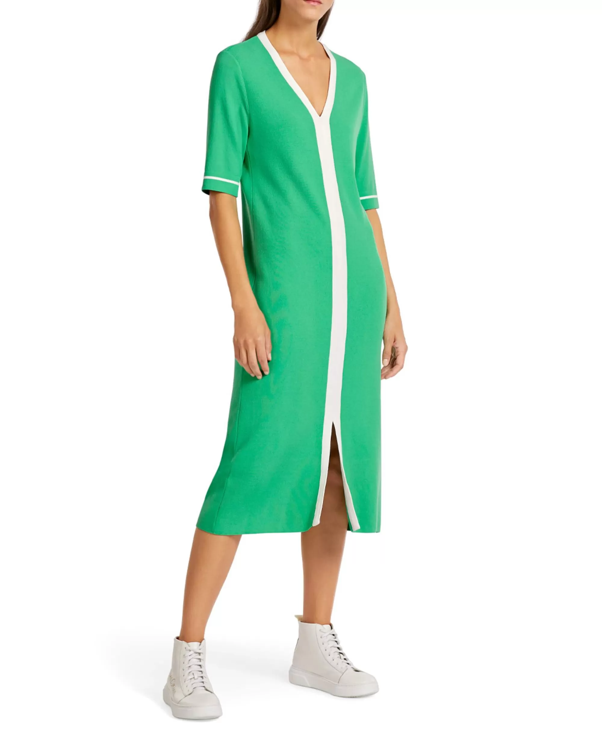 Bruiloftskleding*Marccain Collectie Maxi Jurk Uc 21.05 M17 Groen