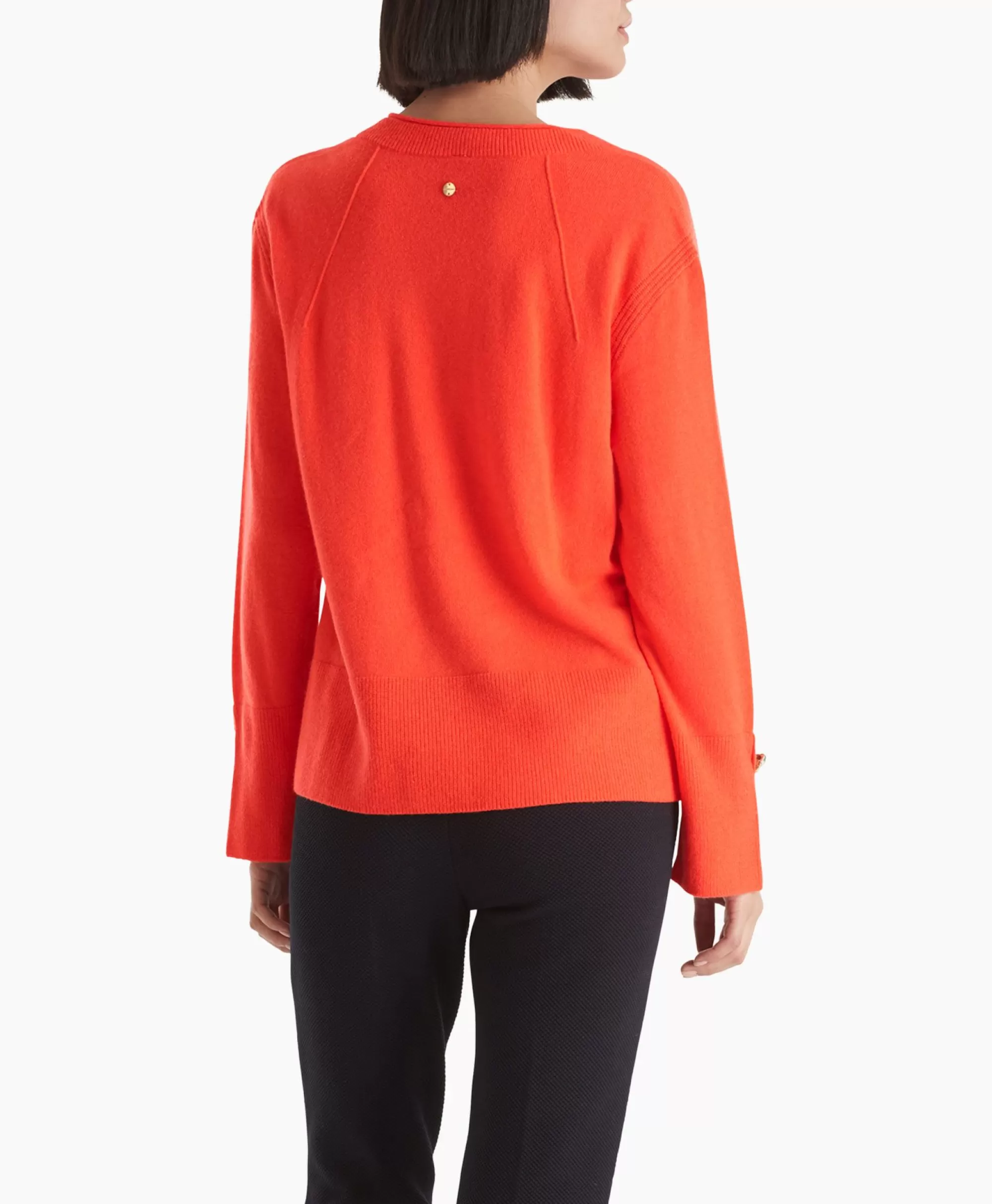 Truien*Marccain Collectie Pullover Wc 41.03 M51 Grijs