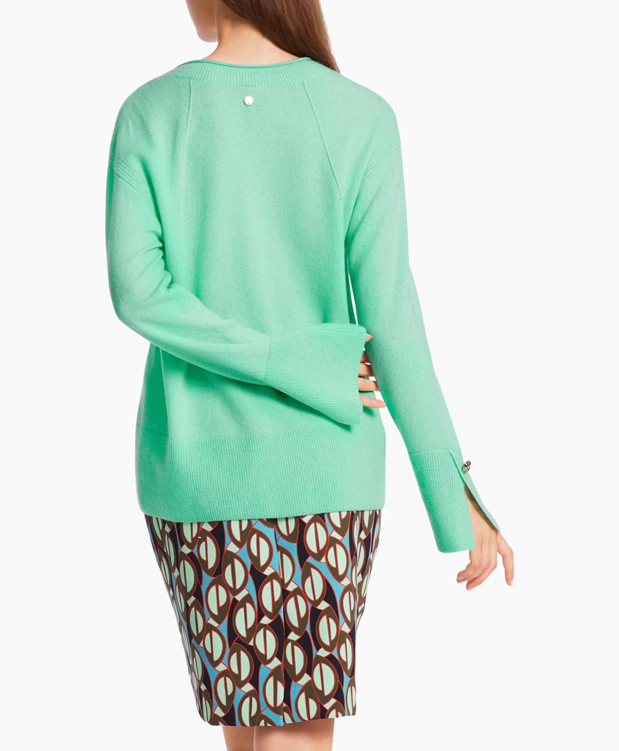 Truien*Marccain Collectie Pullover Wc 41.03 M51 Groen