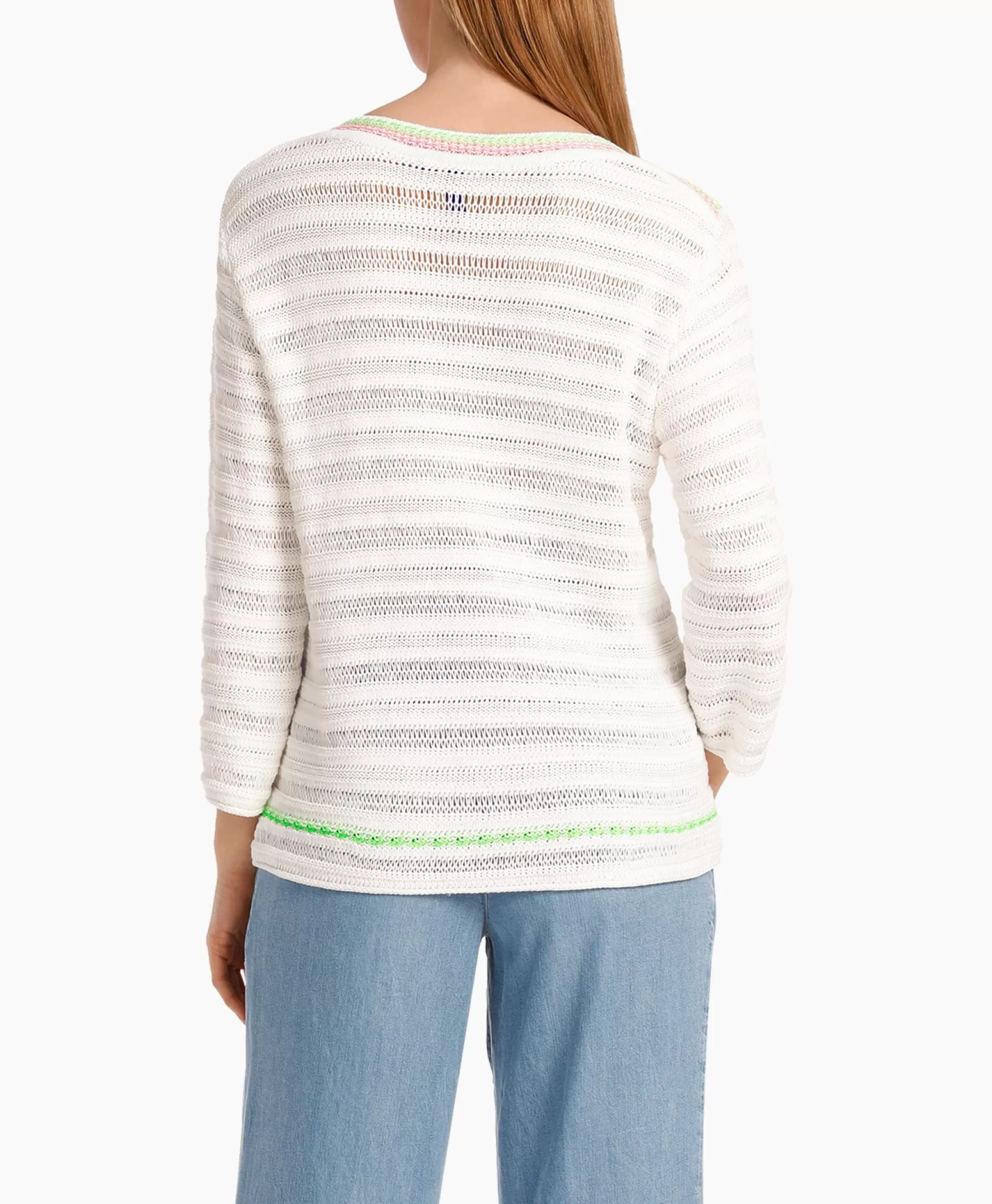 T-Shirts & Tops*Marccain Collectie Pullover Wc 41.45 M46 Off White