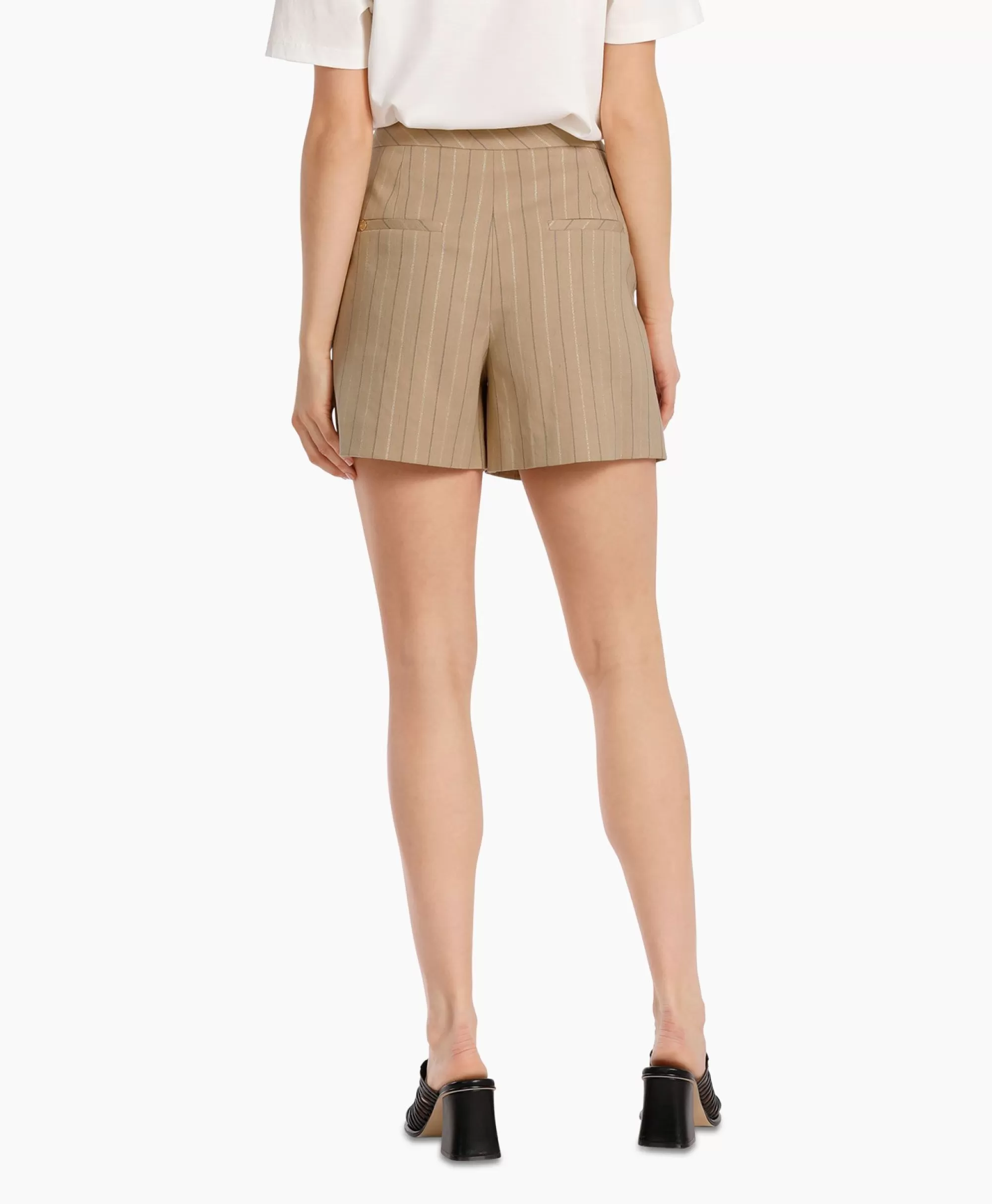 Broeken*Marccain Collectie Short Wc 83.04 W61 Beige